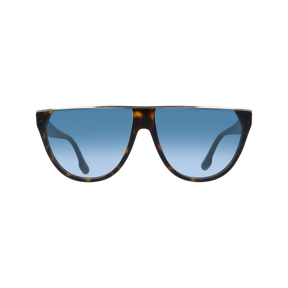Victoria Beckham Brown Acetate Sunglasses