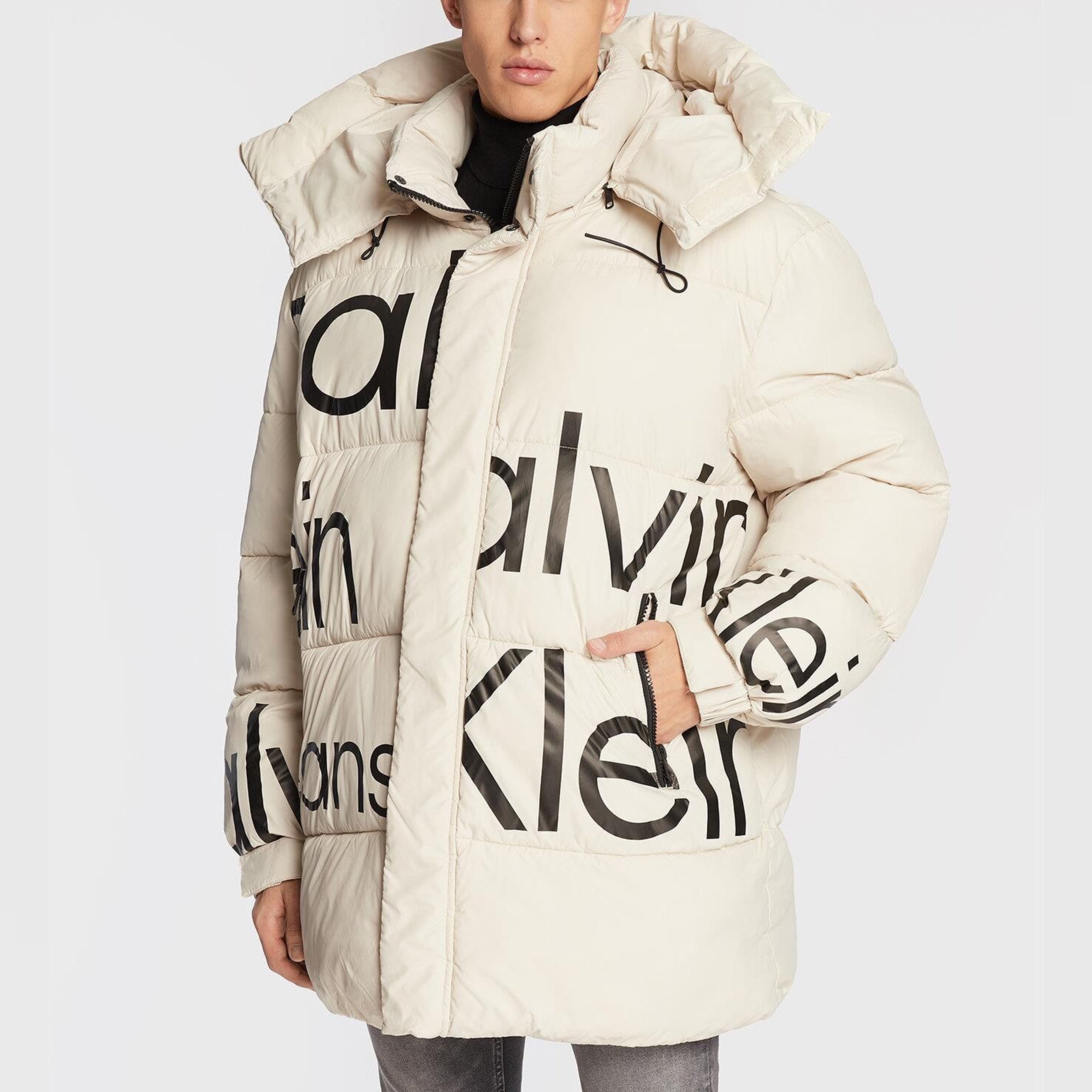 Мъжко дълго яке Men’s long jacket Calvin Klein
J30J321913 ACF front view