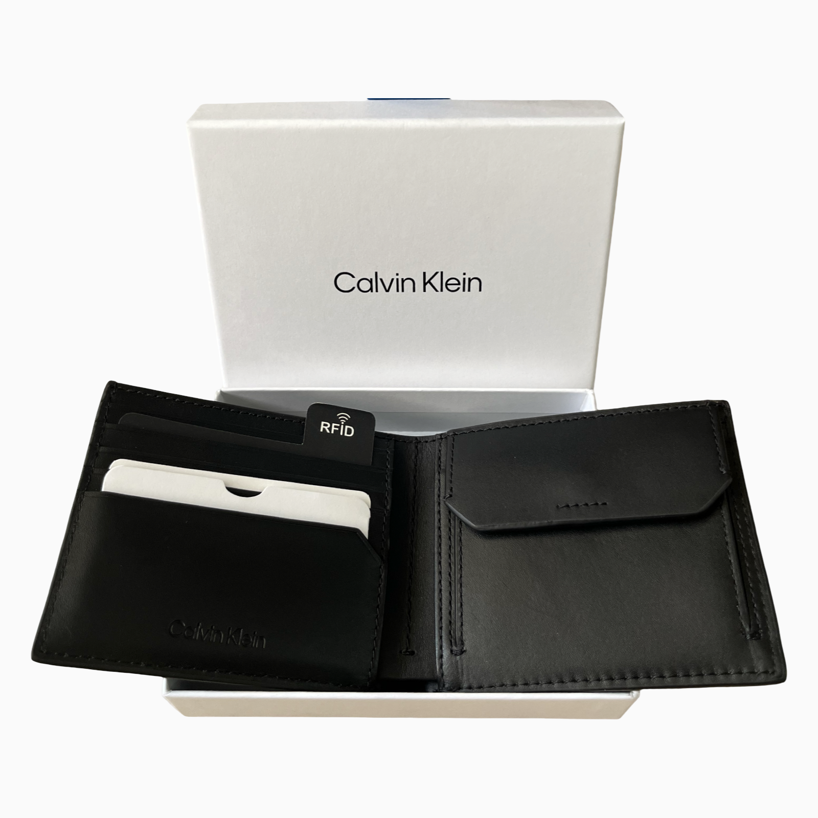 Мъжки портфейл Calvin Klein Wallet K50K510879 Inside View
