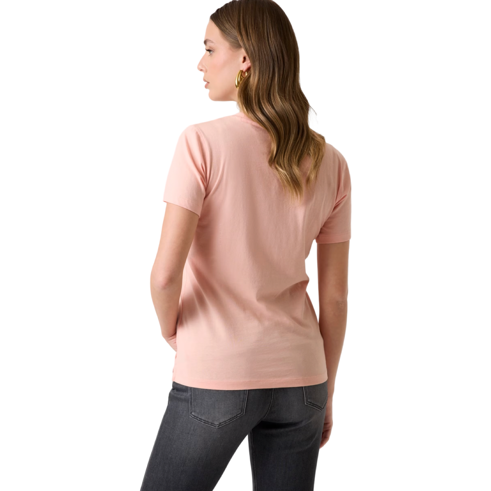 Дамска тениска Guess Women T-shirt W6GI16K3035 Back View