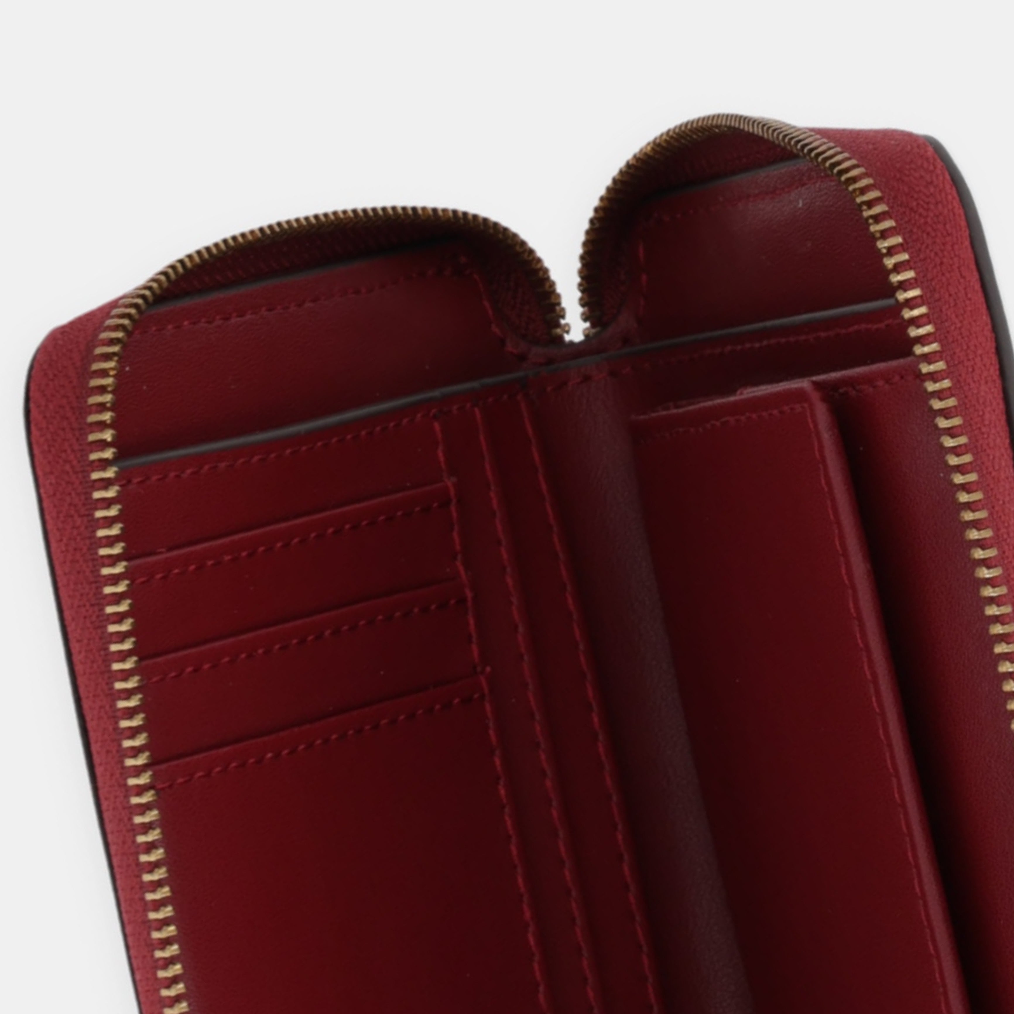 Дамско портмоне с цип Women’s wallet Pinko Bordeaux 100249 A0F1 RR8Q Cropped inside view