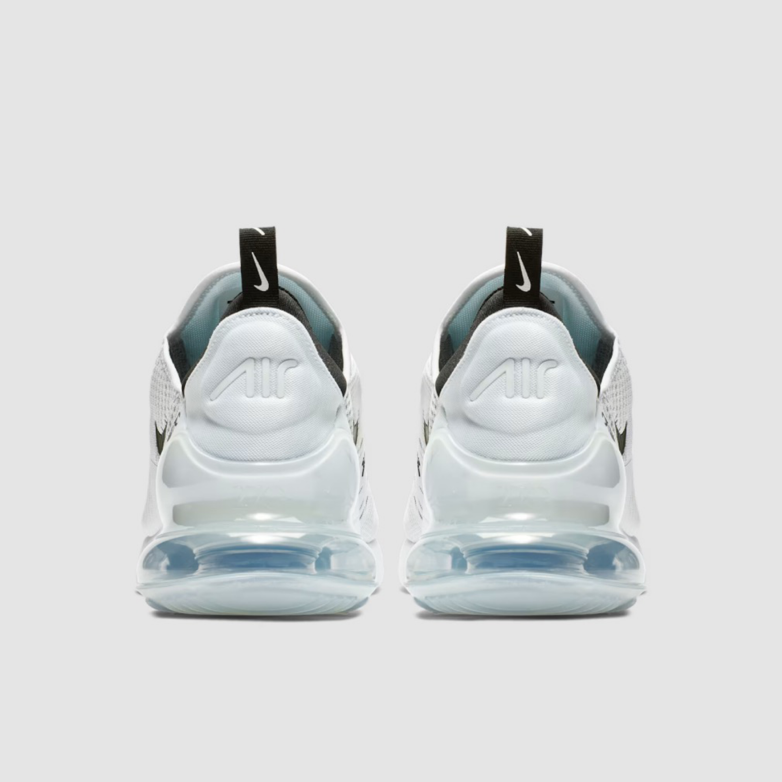 Мъжки бели маратонки Nike Air Max 270 Men Sneakers AH8050-100 Heel View