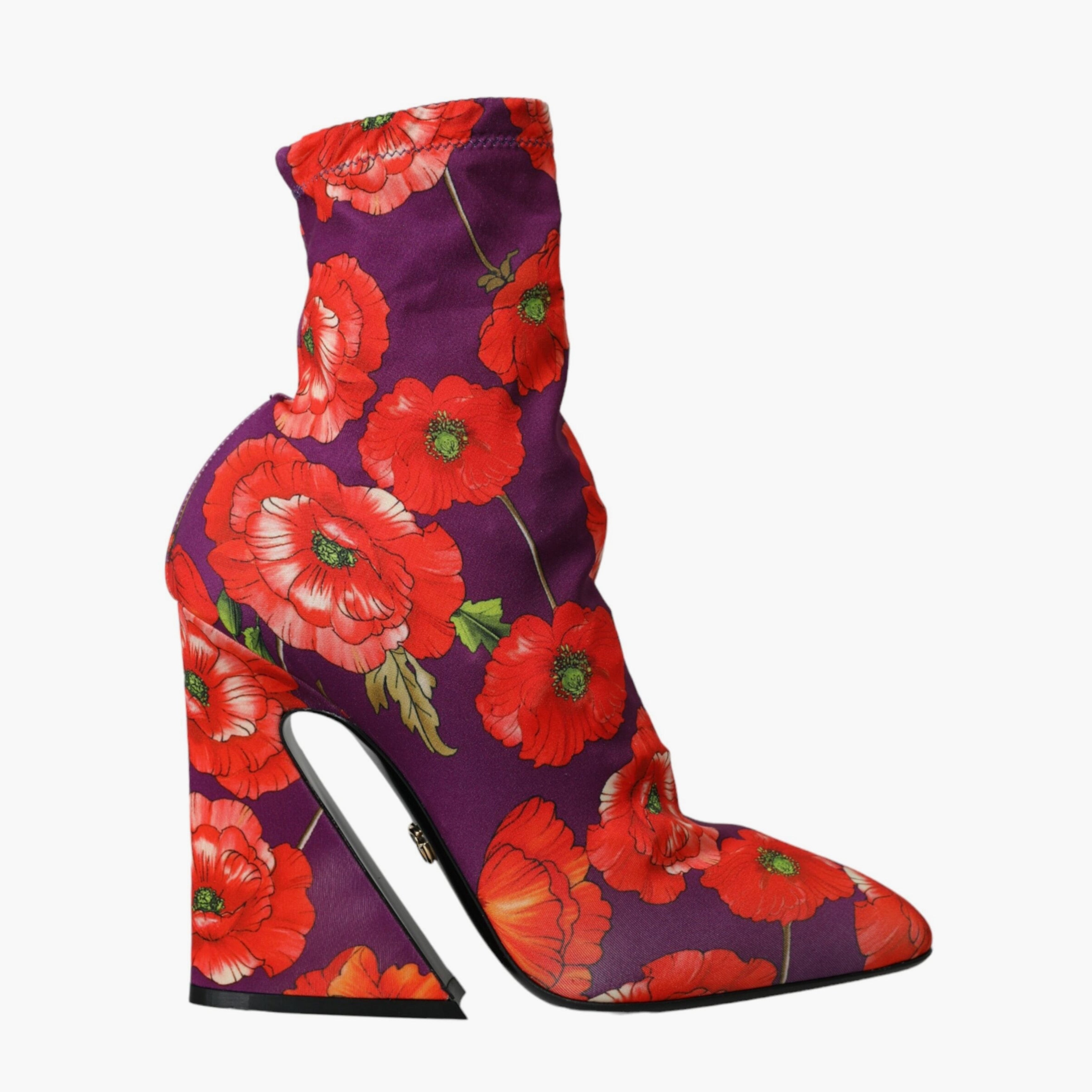 Dolce & Gabbana дамски боти с флорални мотиви