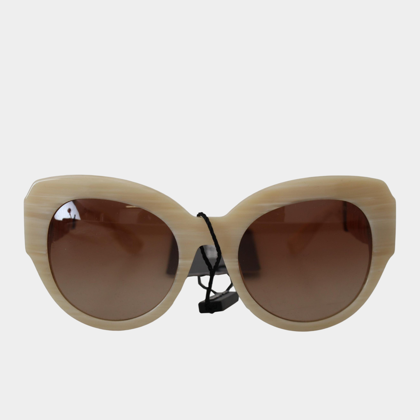 Dolce & Gabbana Beige Chic Acetate Women Sunglasses DG4294 Front View