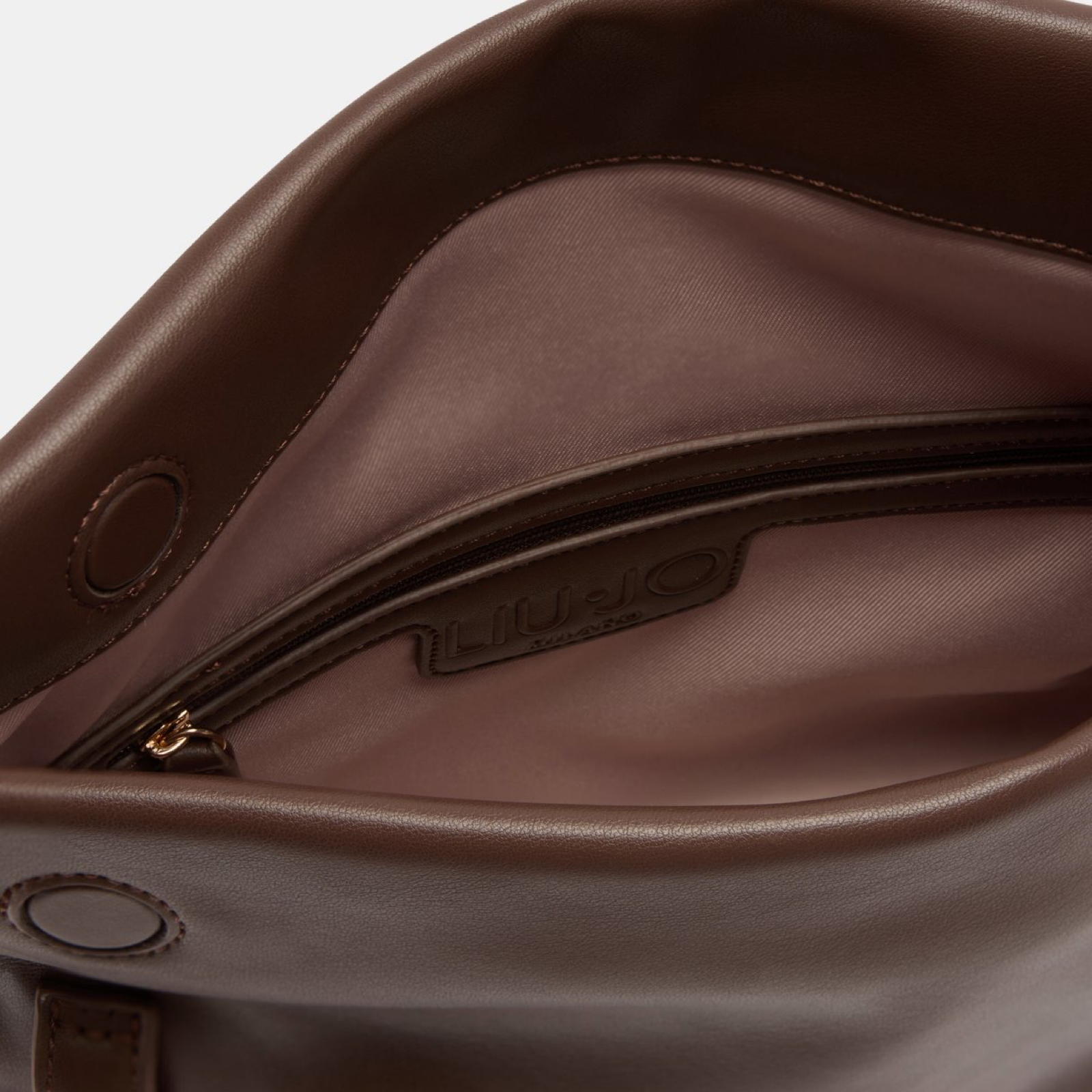 Дамска кафява чанта Liu Jo Better Women Shoulder Bag AF5097 E0077 90912 Inside View