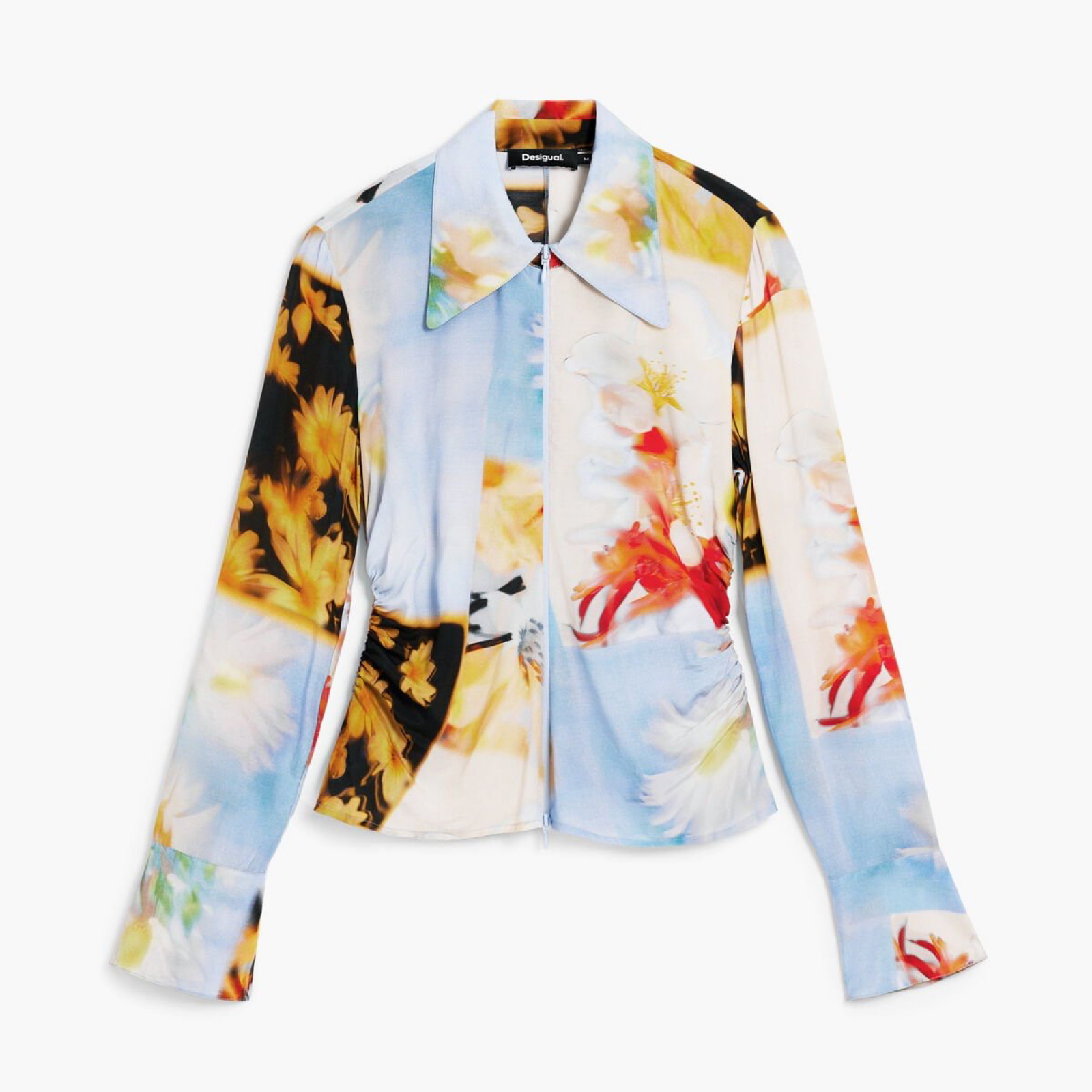 Дамска риза Desigual Women Shirt 26SWCW06 8018 Front View