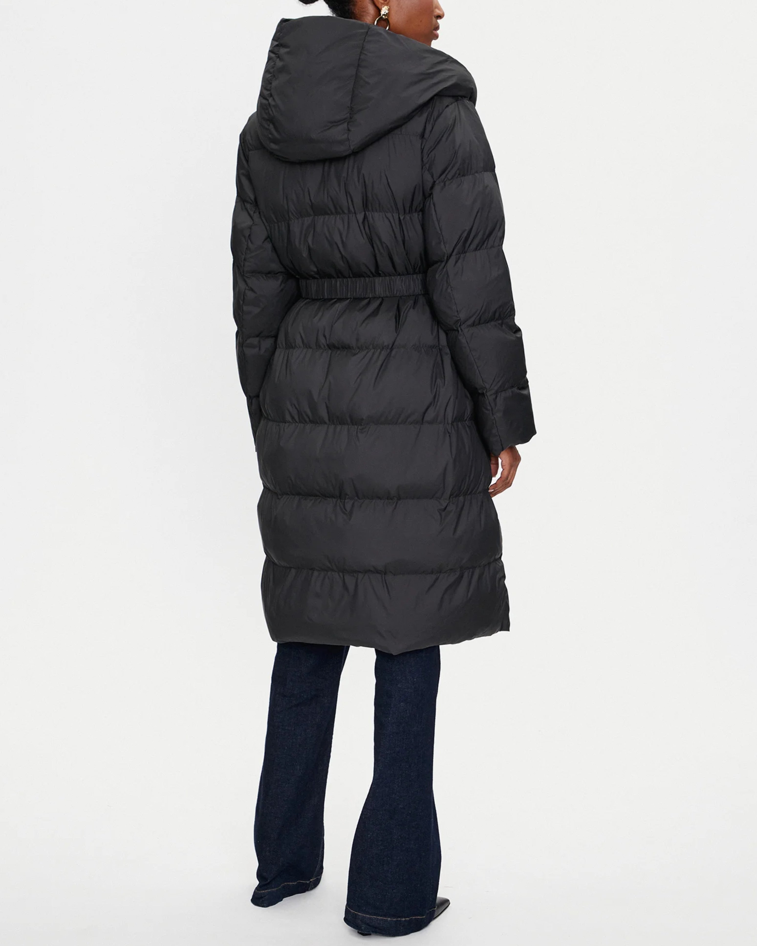 Дамско дълго яке Women's jacket Collirio Caban PINKO 103828 A11M Z99 Black