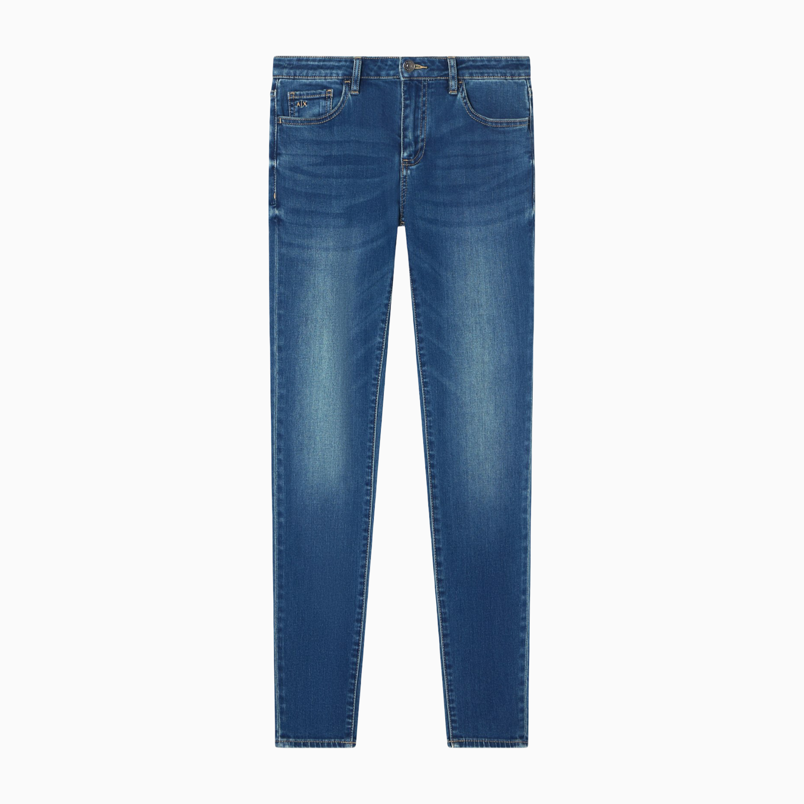 Дамски дънки Armani Exchange Super Skinny Jeans XW000123 AF10865 MB001 Front View