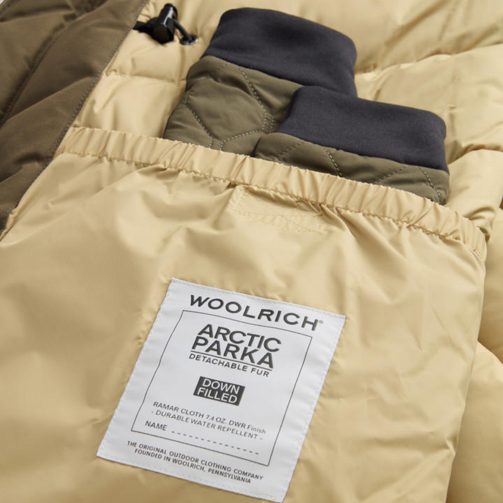 Мъжко парка яке Woolrich Parka Arctic Men Jacket CFWOOU0482MRUT001 DAG Close-Up