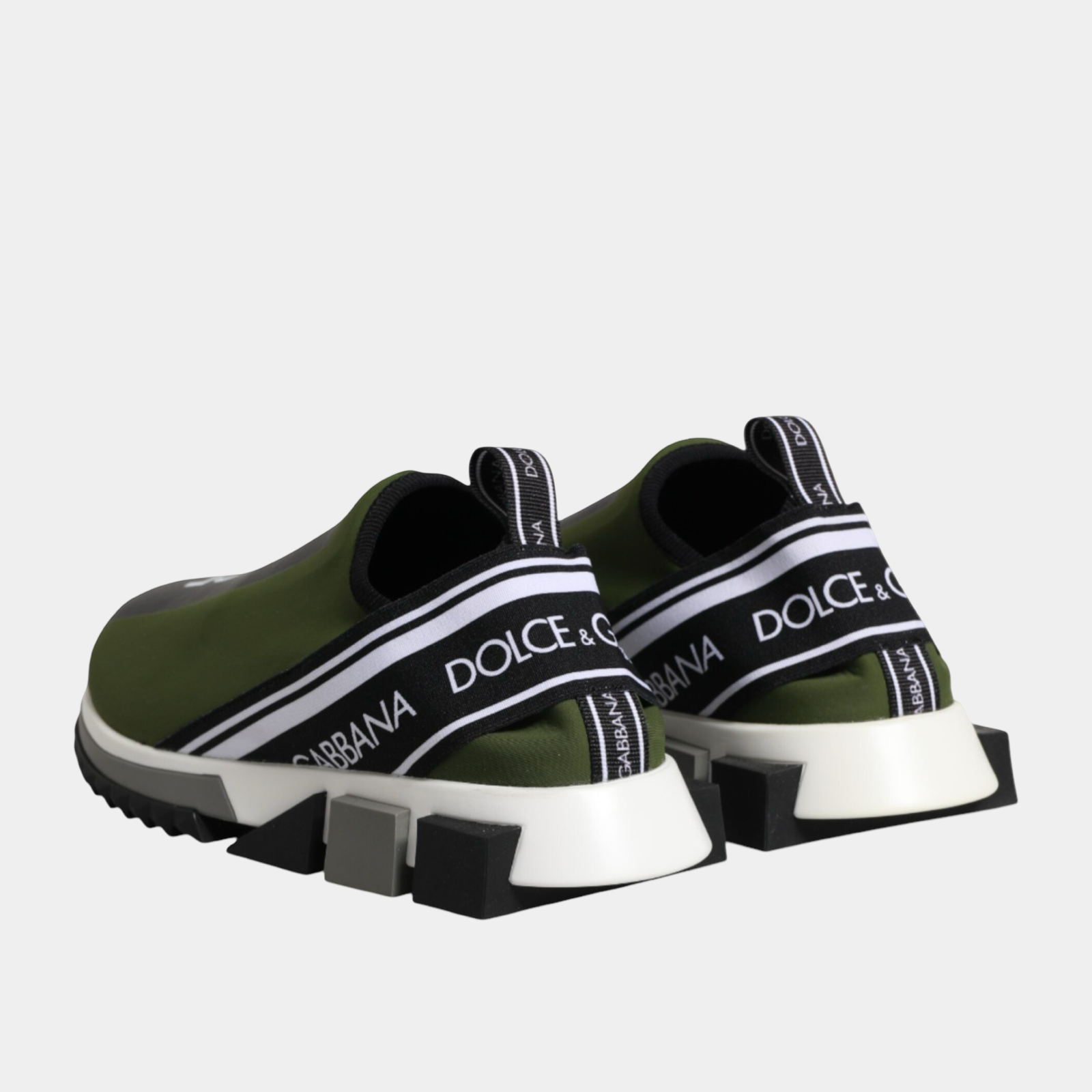 Dolce & Gabbana Sorrento Men Sneakers Heel View