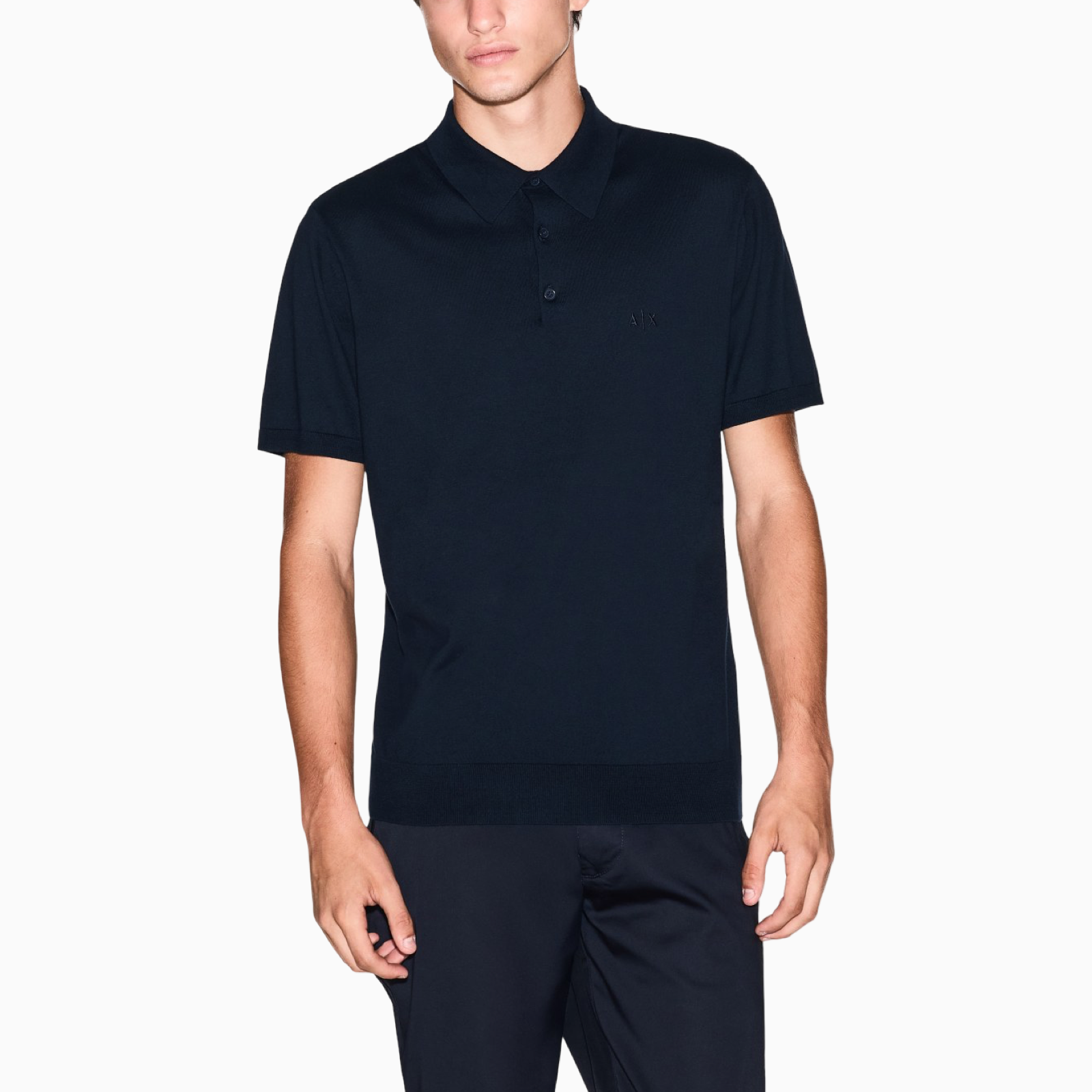 Мъжка поли тениска Armani Exchange Men Polo 8NZF5D ZM3JZ 1510 Front View