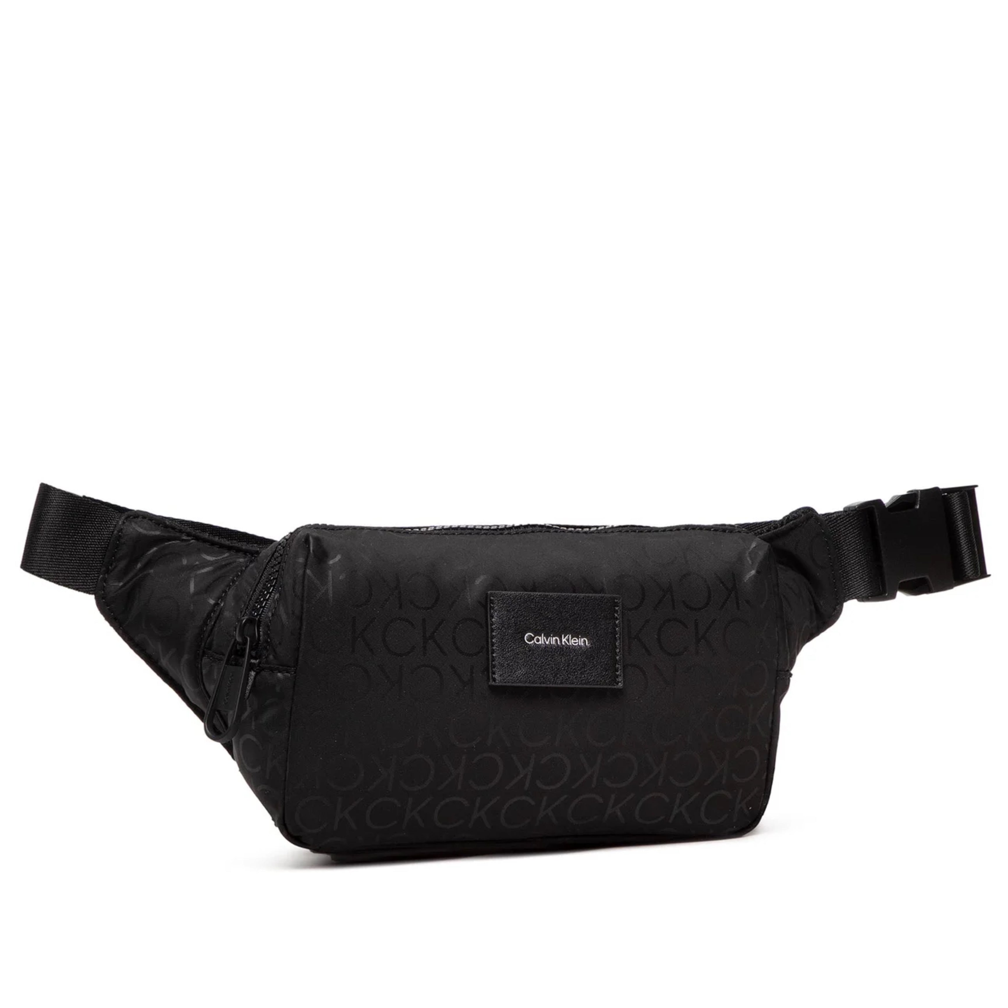 Мъжка чанта за кръст / чанта банан Calvin Klein K50K509244 в черно