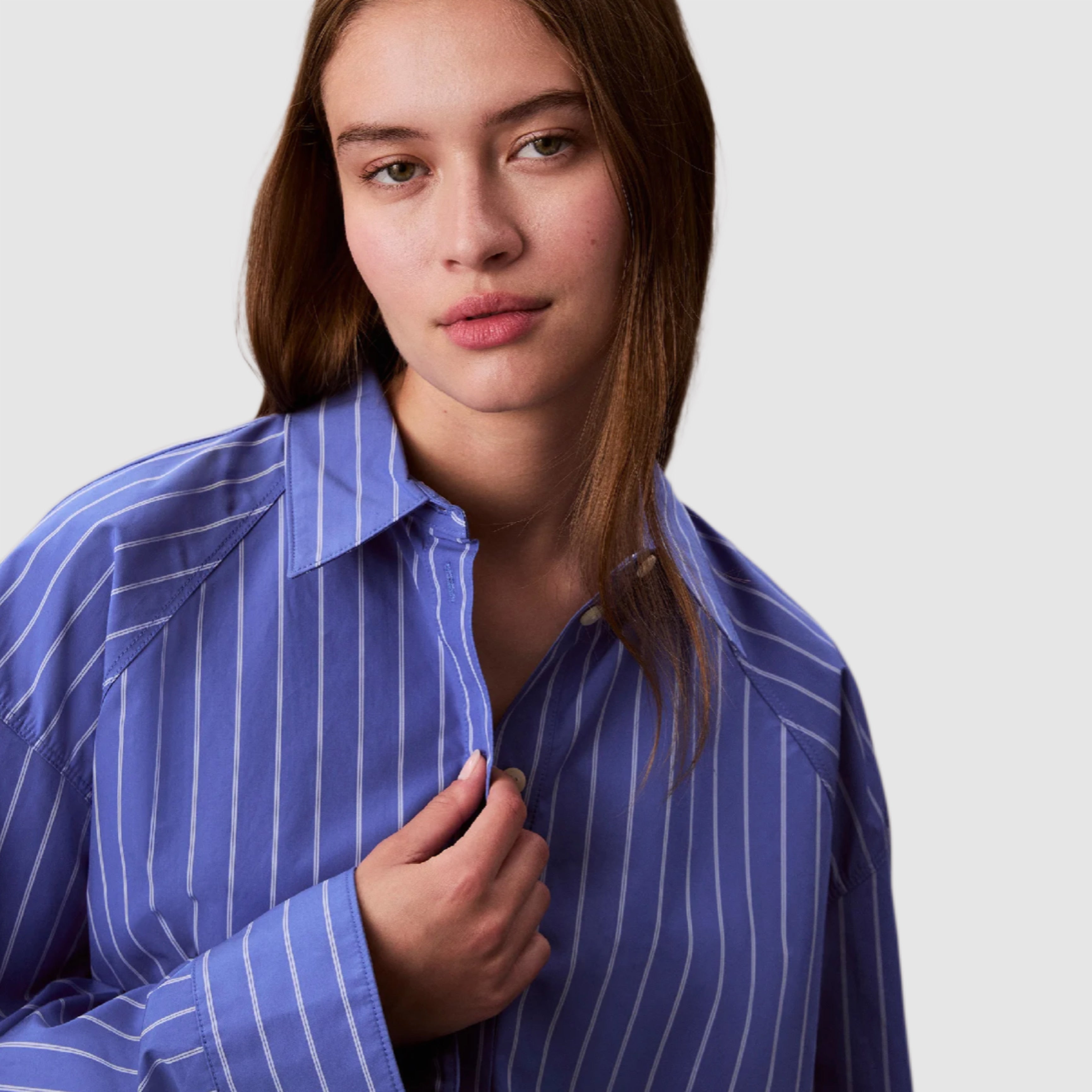 Дамска риза Calvin Klein women’s shirt LV047C118G XNS Close-up 