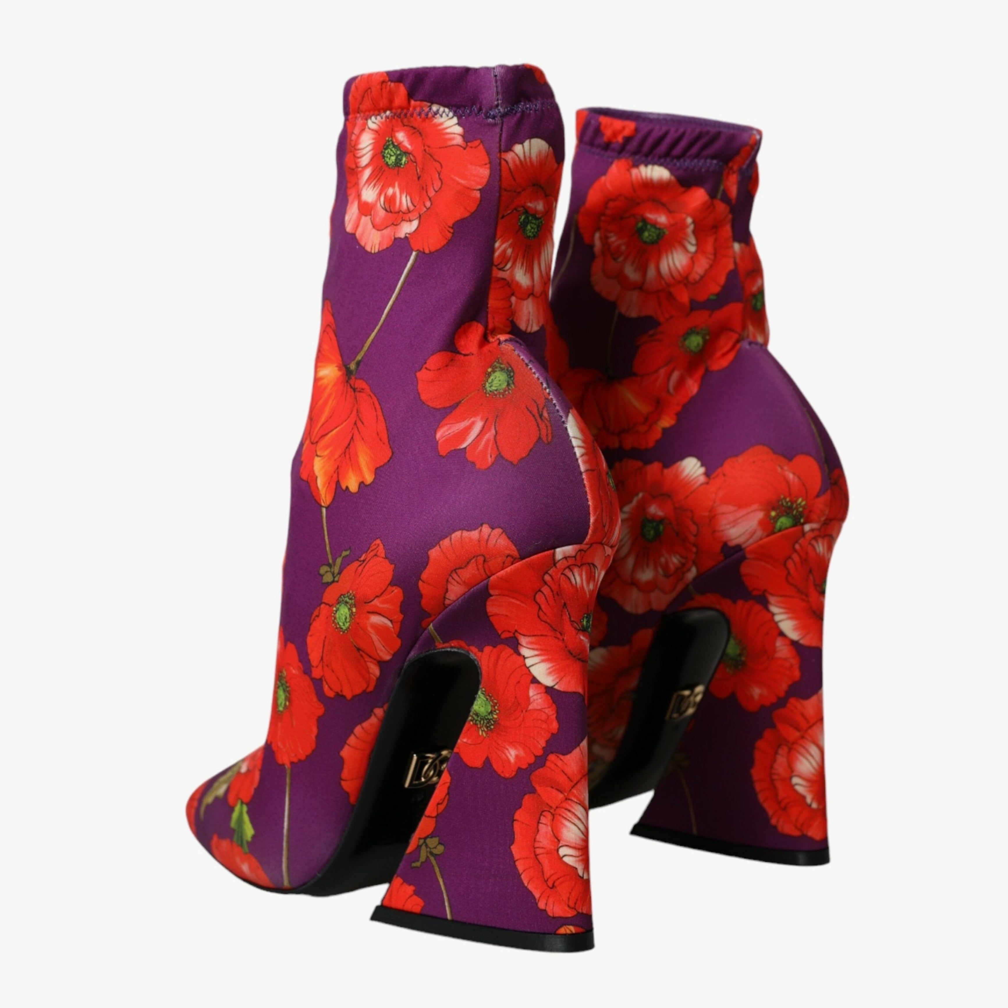 Dolce & Gabbana дамски боти с флорални мотиви
