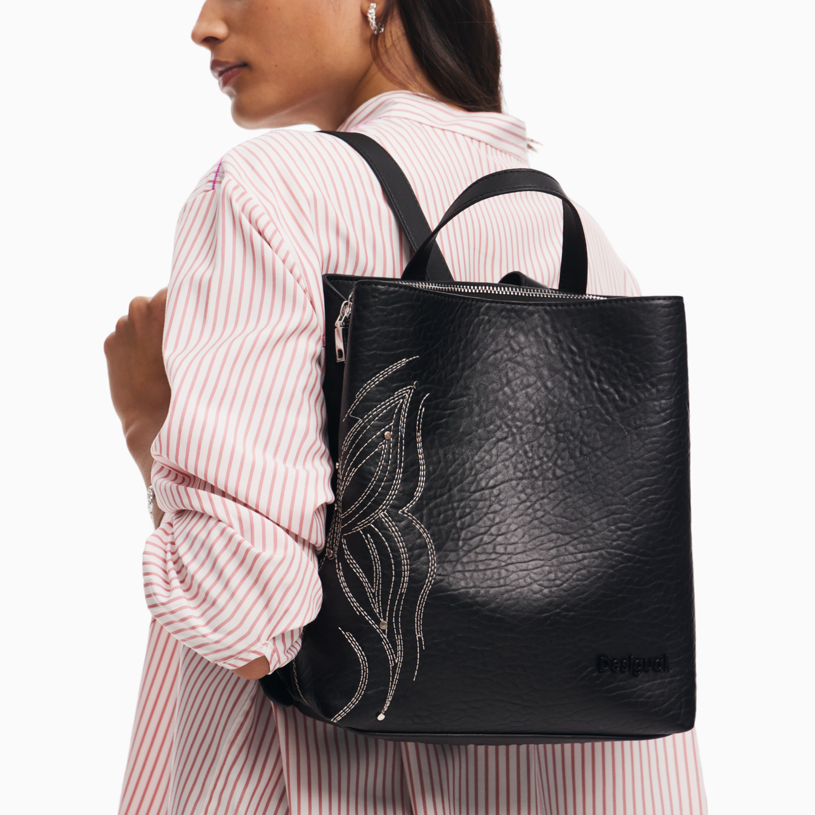 Дамска черна раница Desigual 25SAKP08