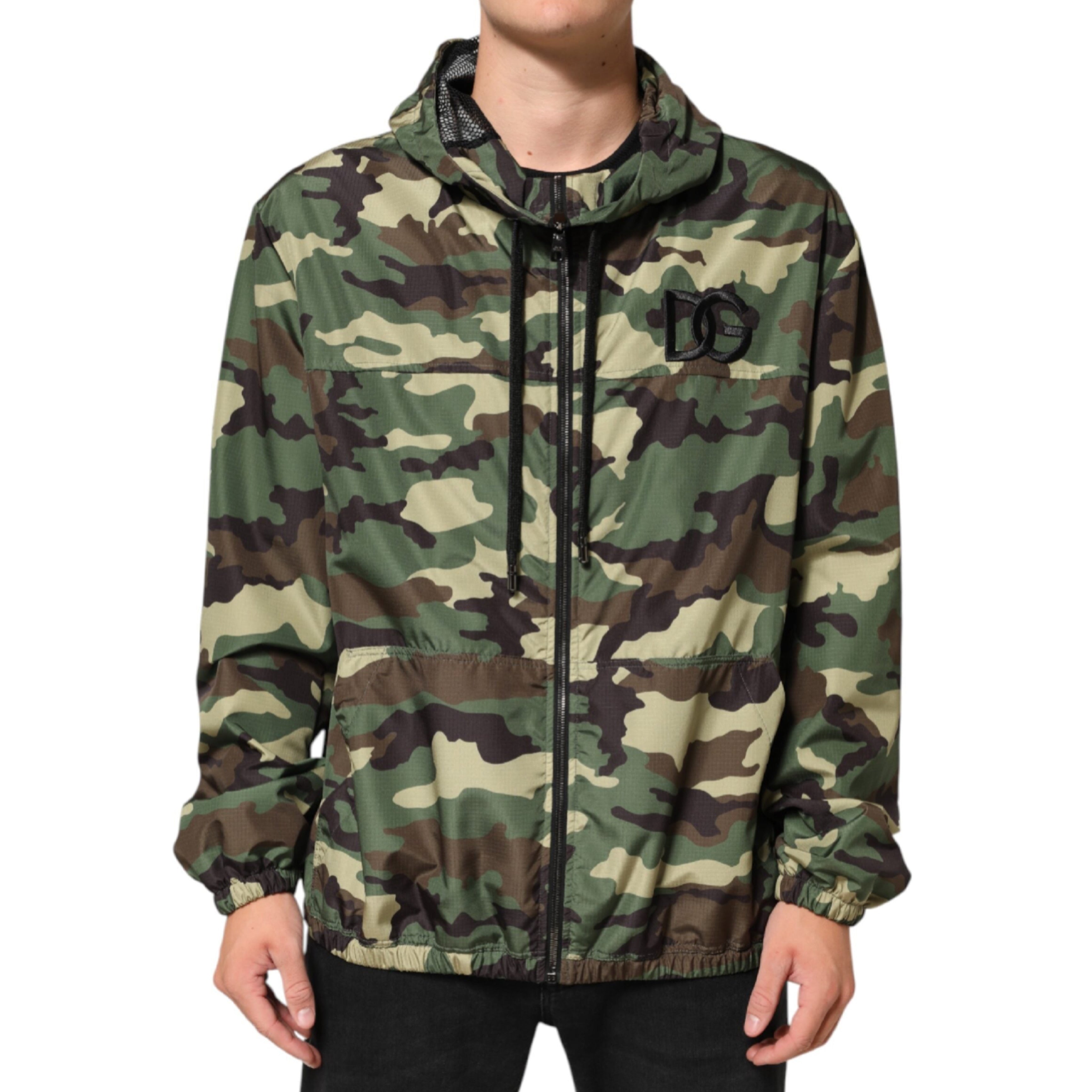 Мъжко яке ветровка Men’s camouflage jacket DOLCE & GABBANA G9WJ5T HSMEI HHK26