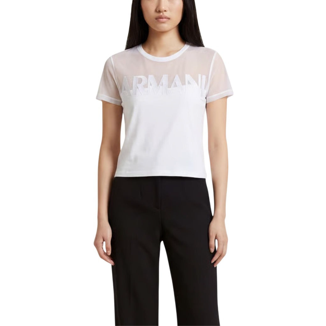 Дамска тениска Armani Exchange Women T-shirt XW002332 AF10356 U0002 Front View