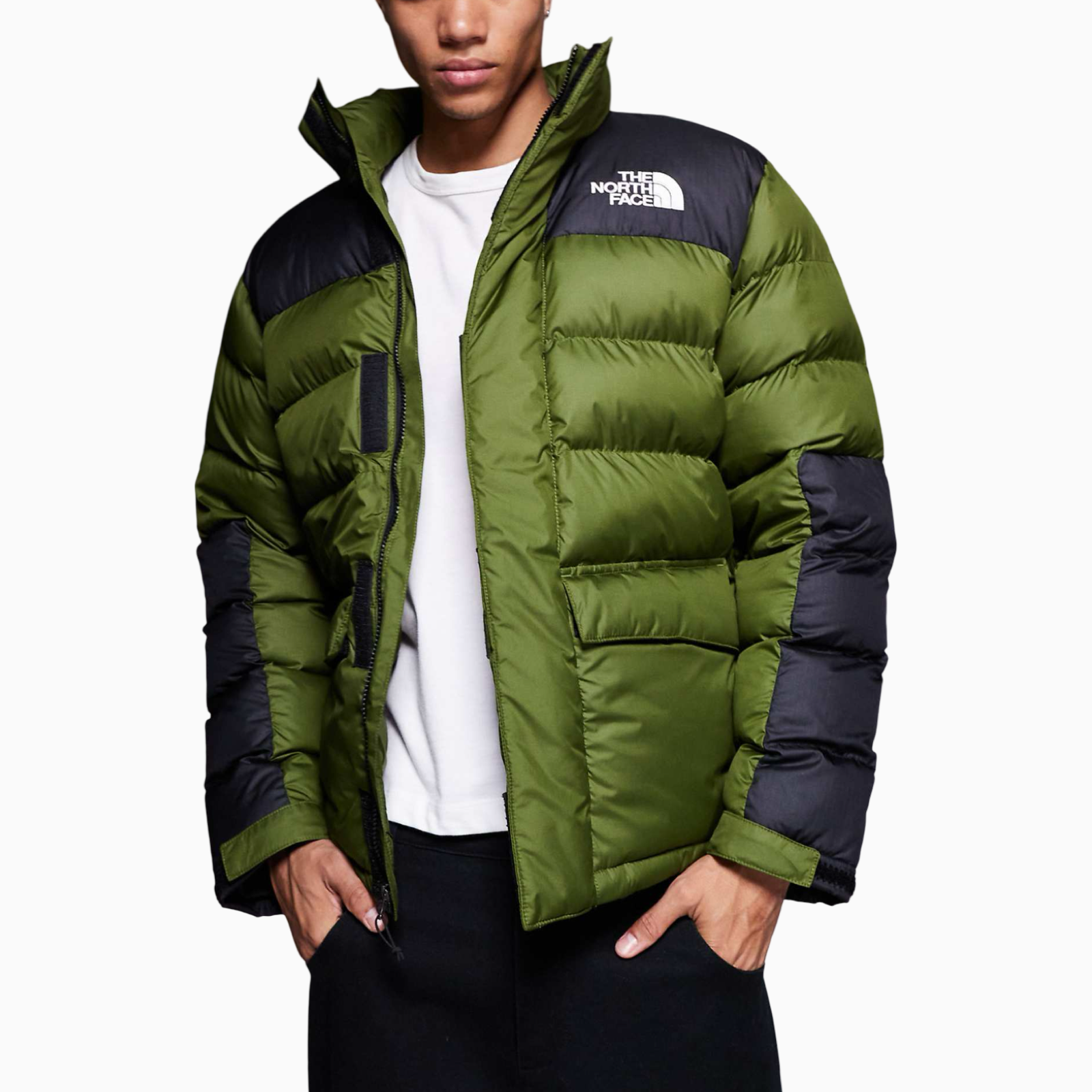 Мъжко зелено яке Napapijri Men Jacket NF0A89EGBRI1 Front View