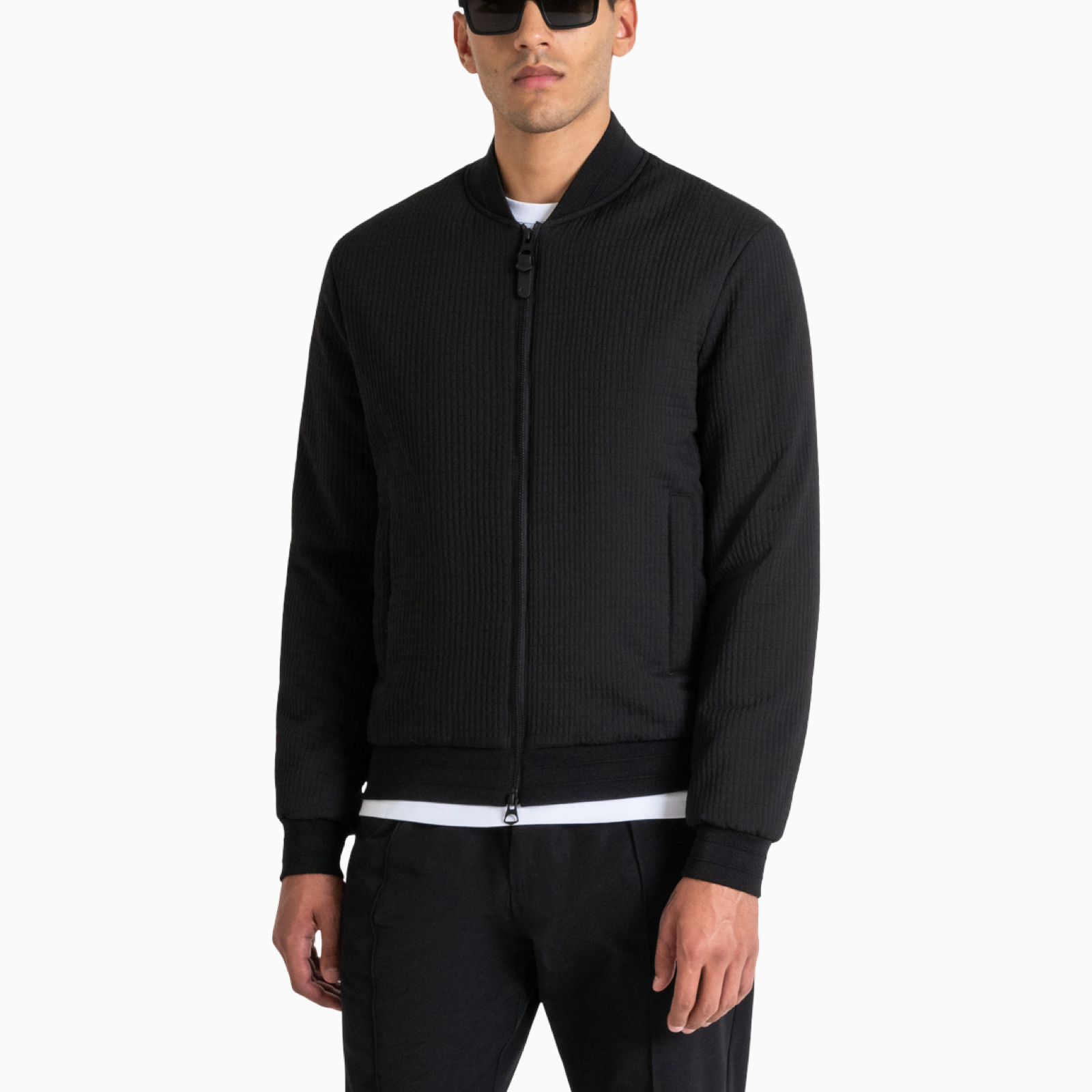 Мъжко яке Antony Morato Men Bomber Jacket MMCO00887-FA600274-9000 Front View