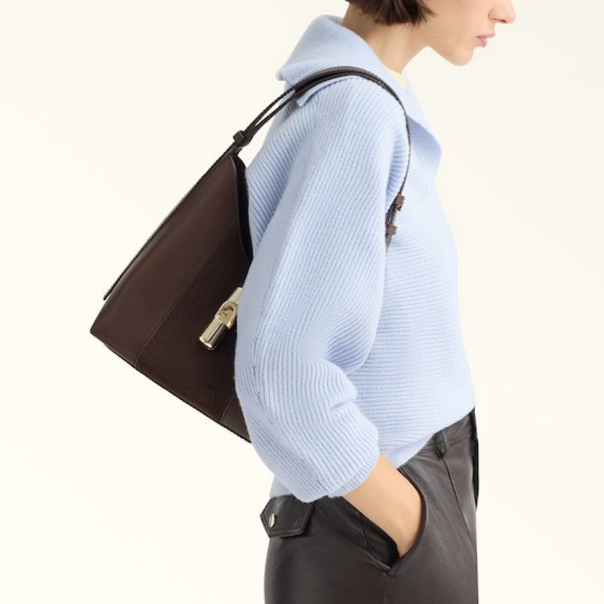 Дамска чанта Furla Goccia S Shoulder Bag WB01979 BX3158 1007 4286S Model View