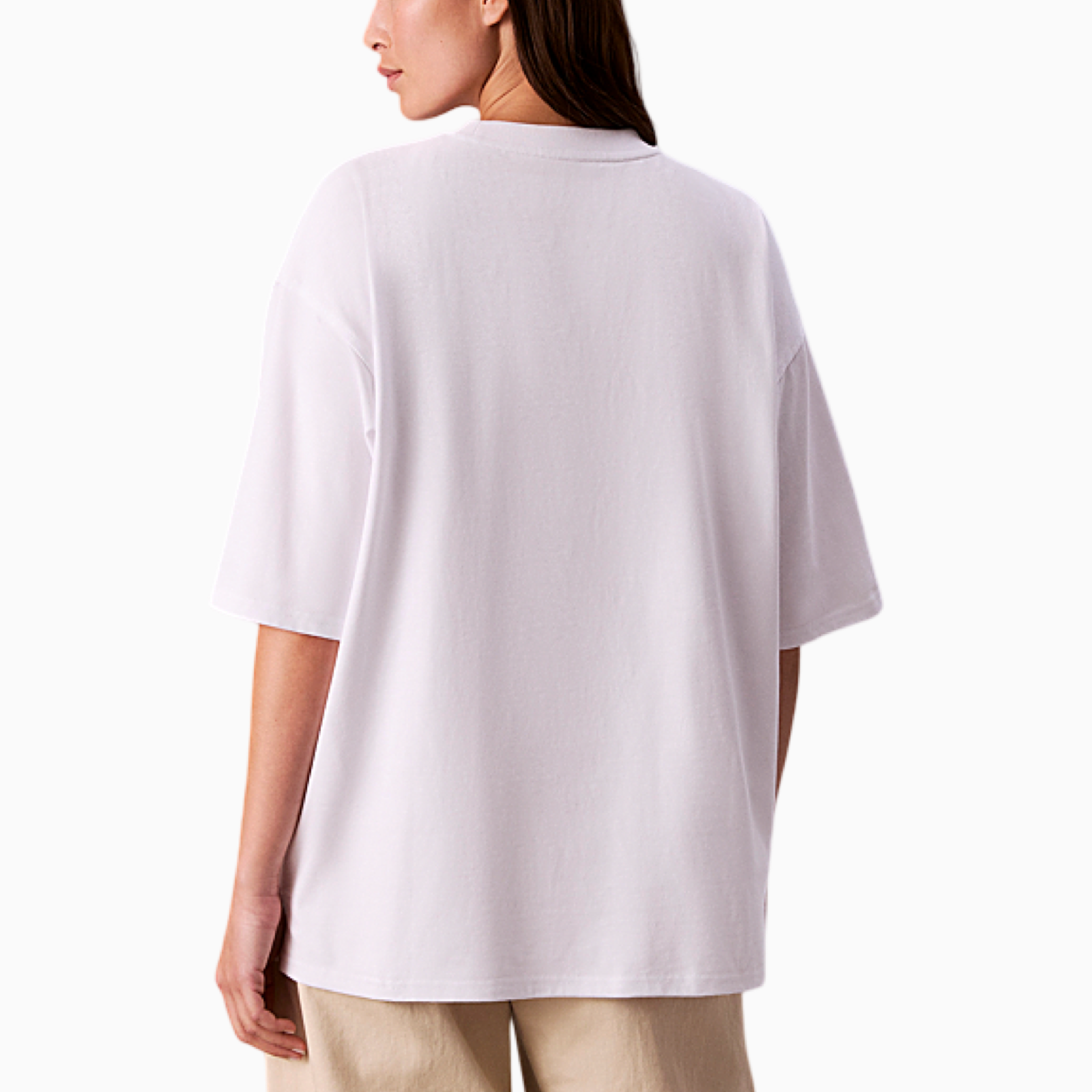 Дамска oversize тениска Calvin Klein Jeans Women T-shirt LV047E232G Back View