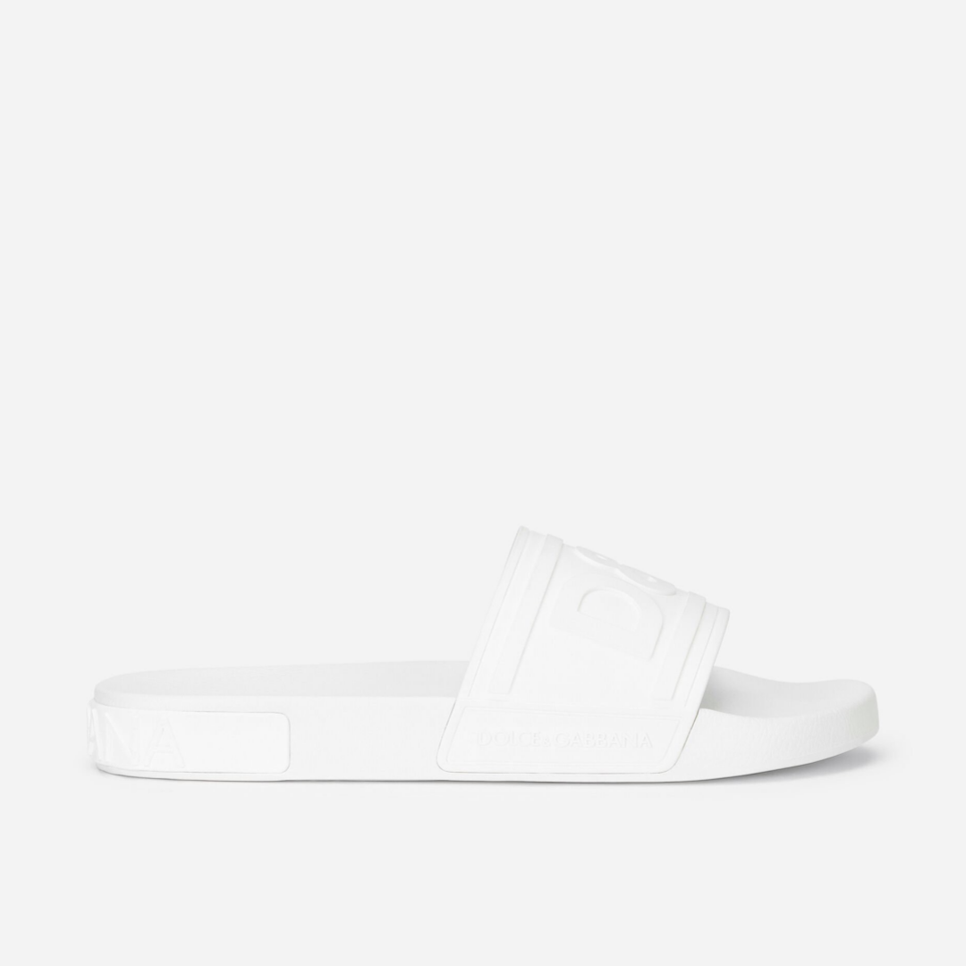 Мъжки бели чехли Мъжки зелени чехли Dolce & Gabbana Men Slippers