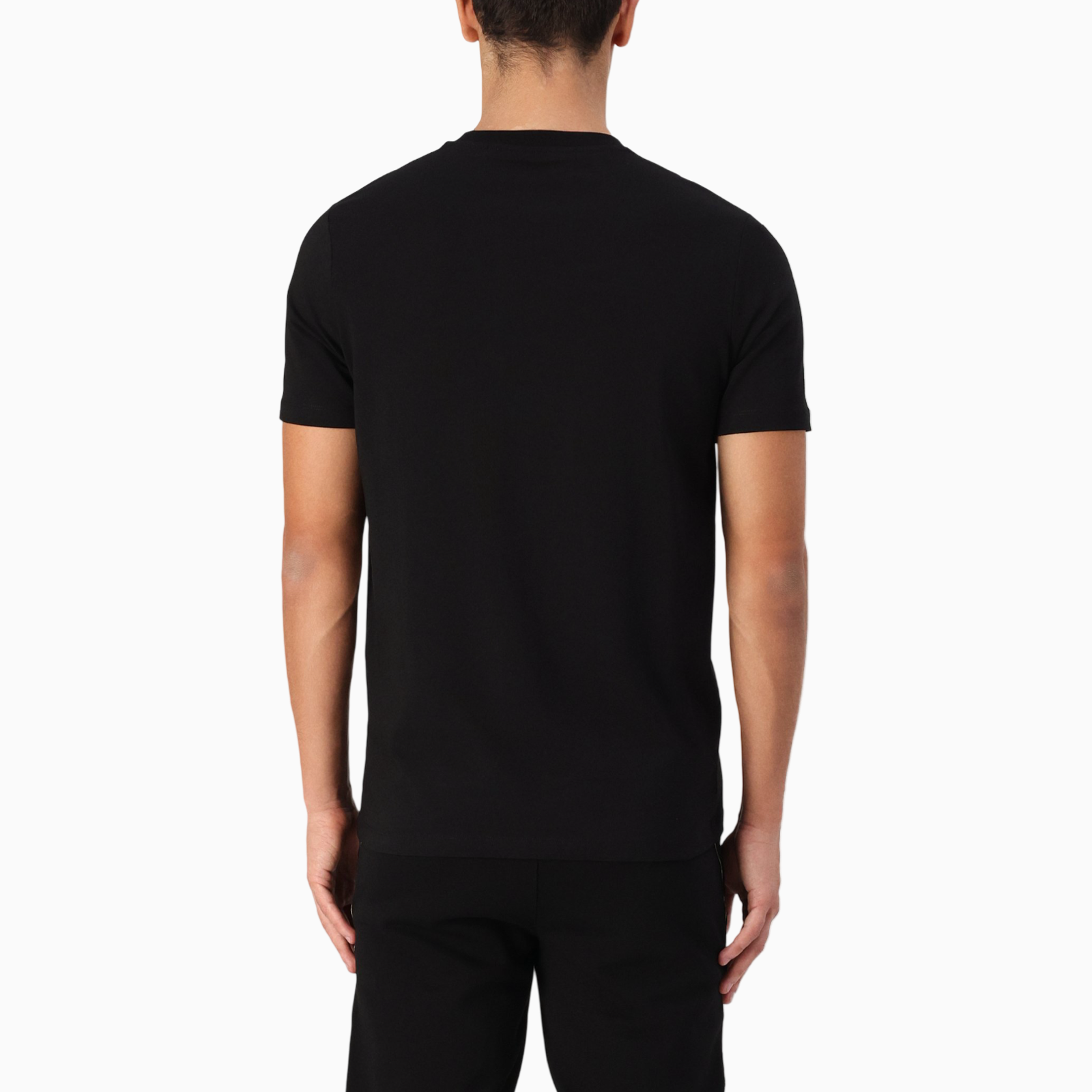 Мъжка черна тениска Karl Lagerfeld 755461 551235 990 Back