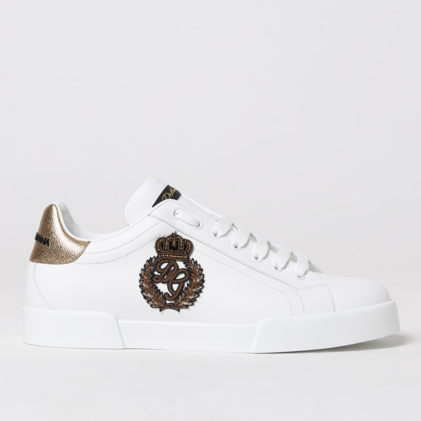 Мъжки бели кецове Dolce & Gabbana Portofino Men Sneakers