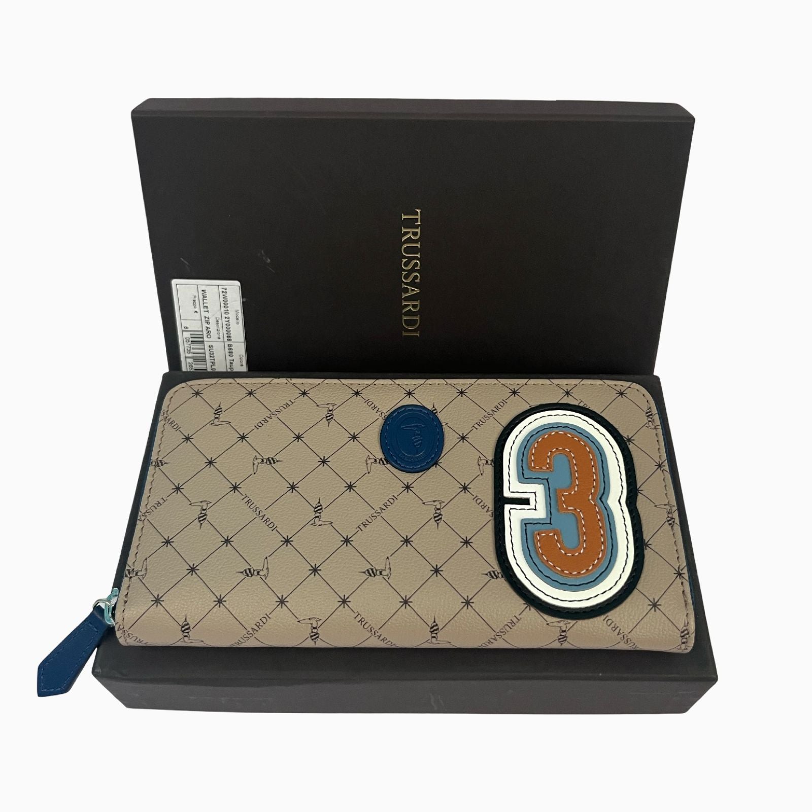 Клъч портфейл Men’s wallet Trussardi
72W00010 2Y000088 B680 Taupe