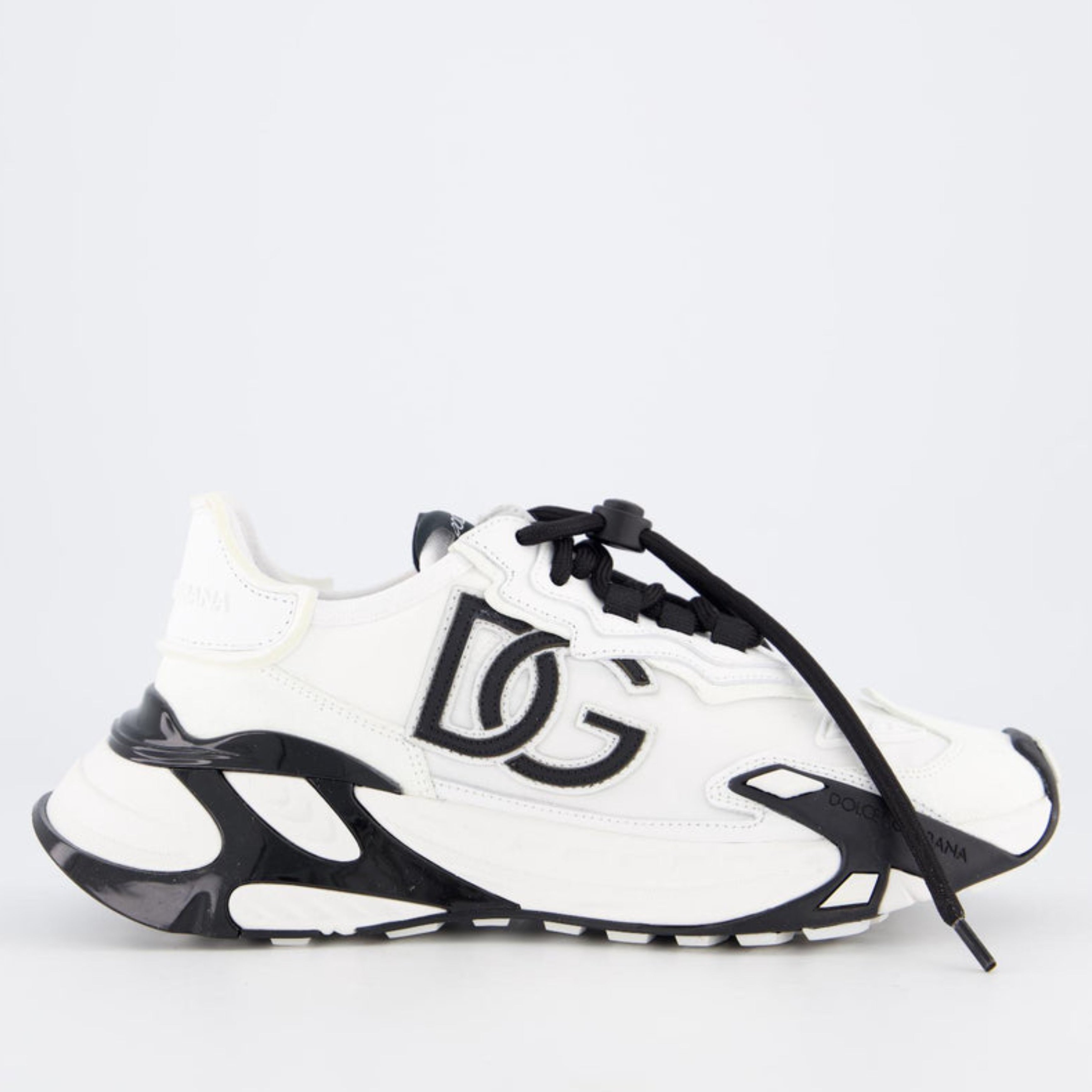 Дамски маратонки Women’s sneakers Dolce & Gabbana Day Faster CK2355 AL808 8B930 White & Black lateral view