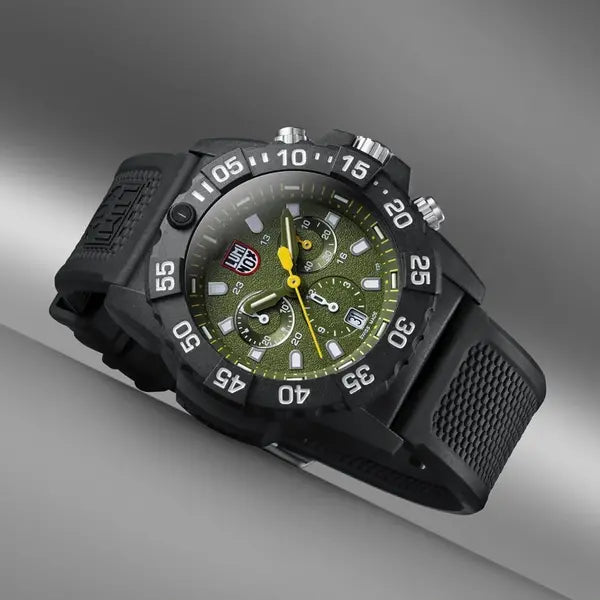 Luminox Black Rubber Sport Watch