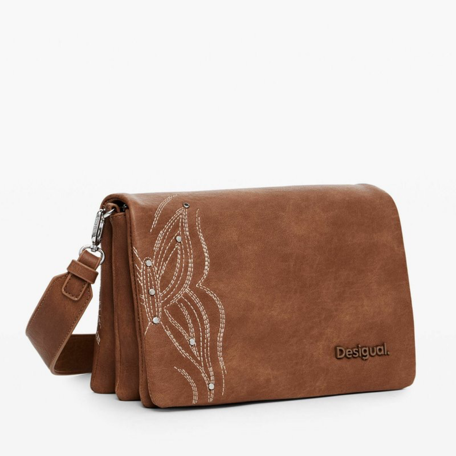 Дамска кафява чанта Desigual 25SAXP86