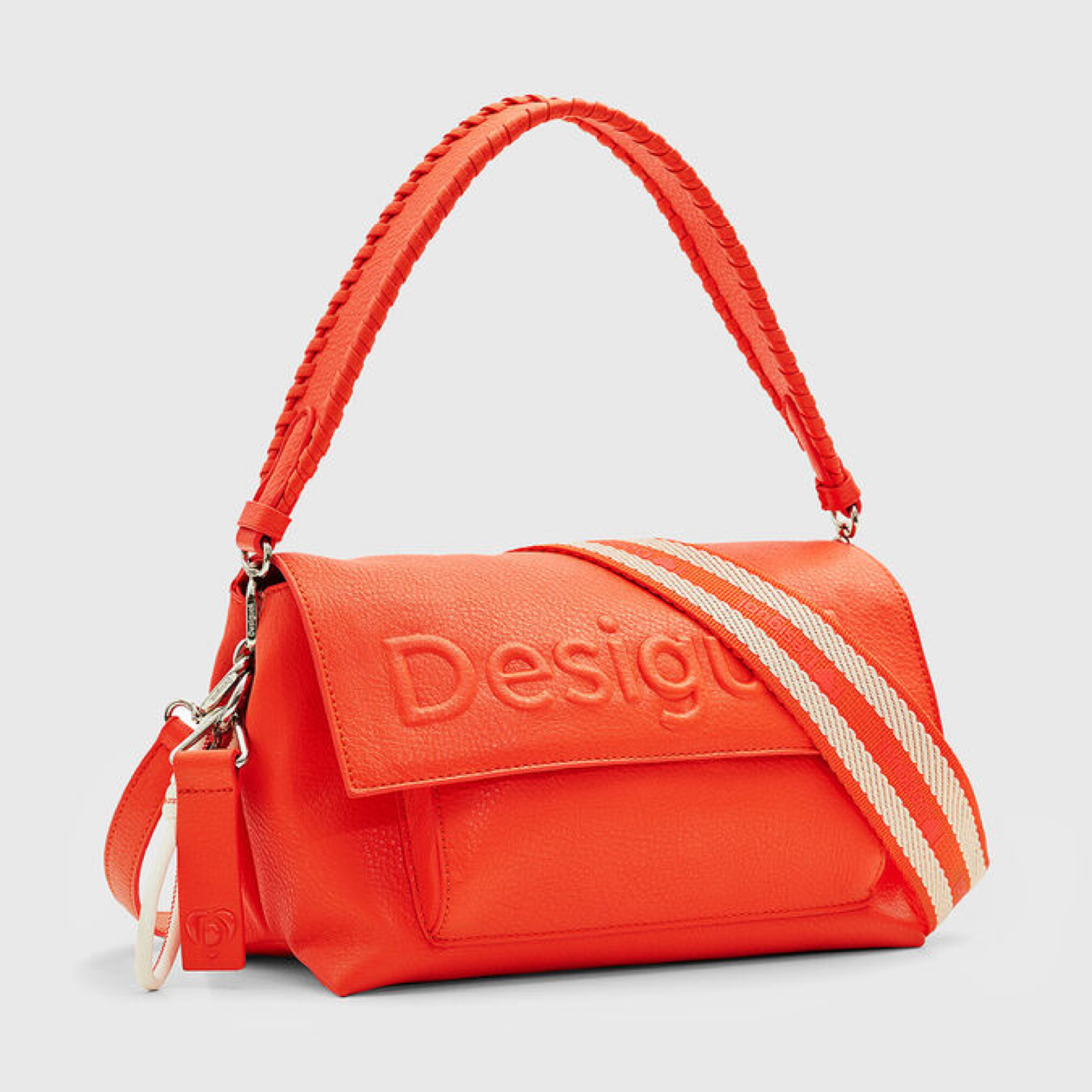 Дамска червена чанта Desigual 24SAXP79 7009 Side View