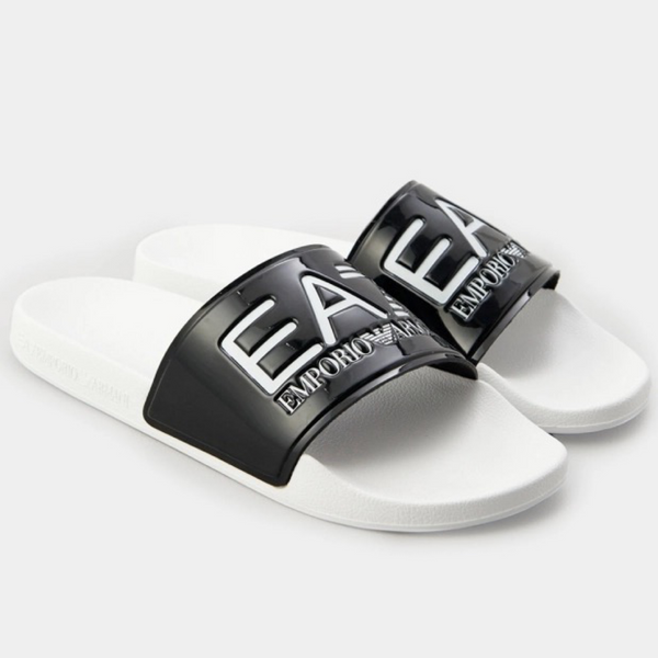 Мъжки чехли EA7 Emporio Armani Men Slippers 7X000108 AF15118 FC079 Lateral View