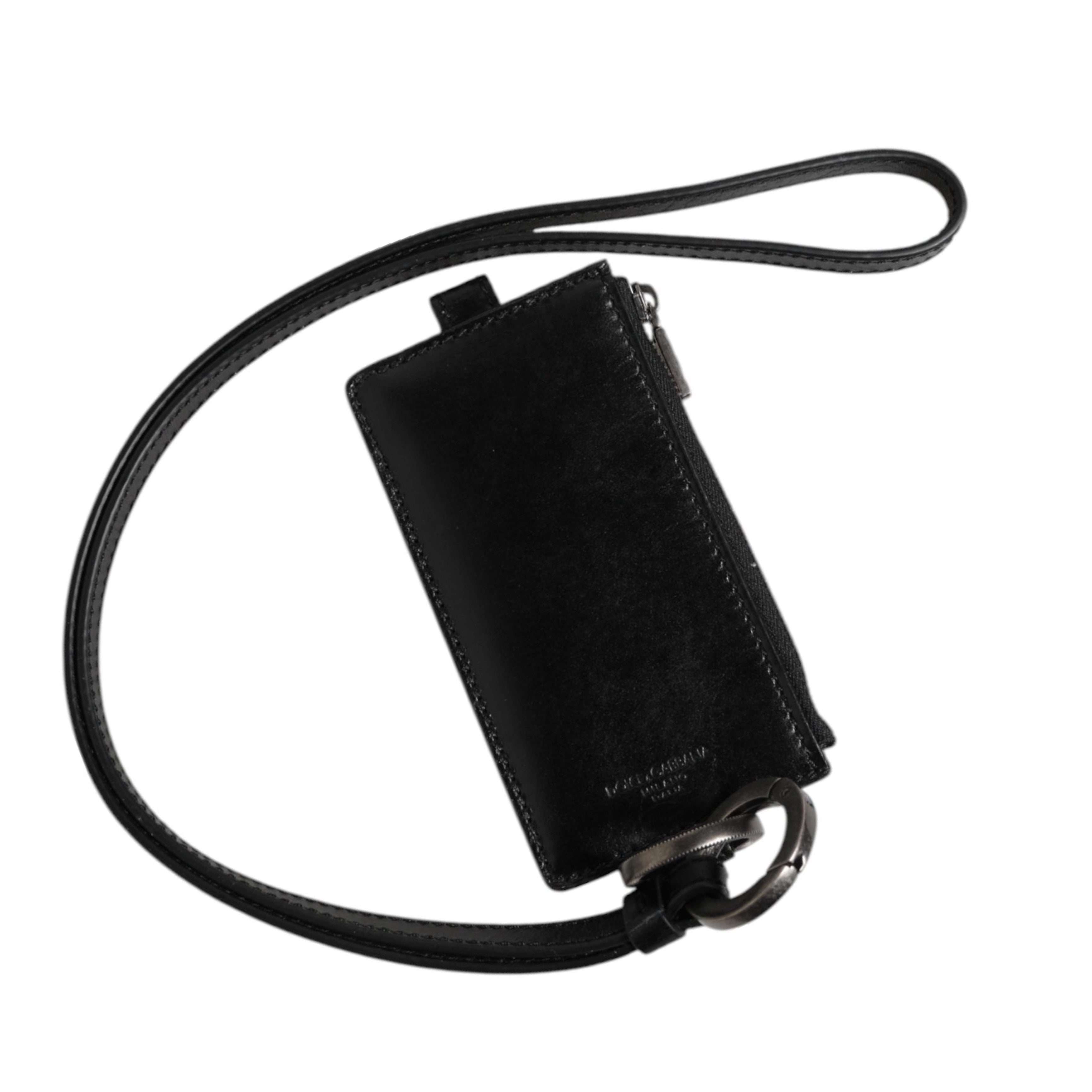 Dolce & Gabbana Lanyard Card Holder Wallet