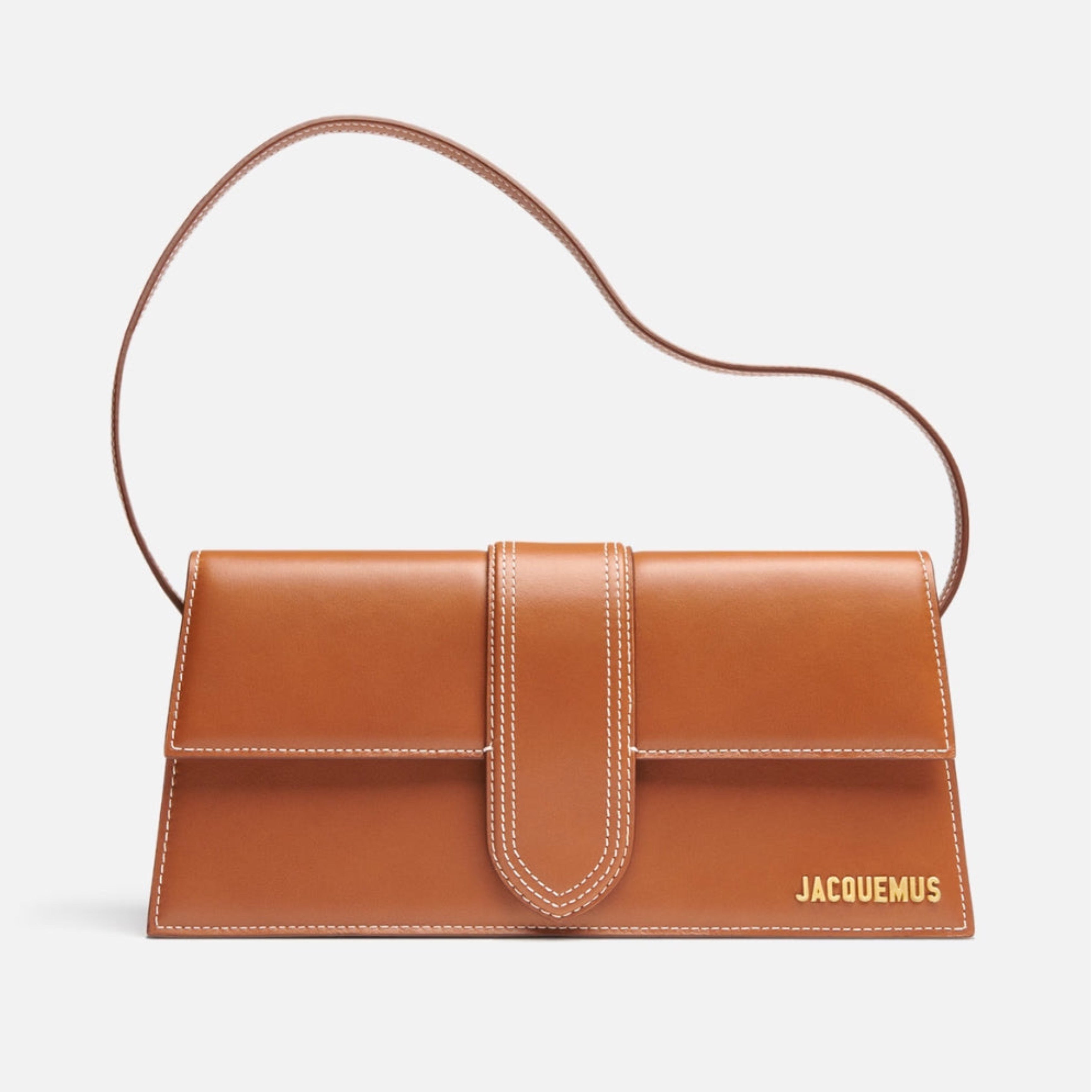 Дамска чанта Women’s handbag JACQUEMUS Le Bambino 221BA0133072811 Brown front view