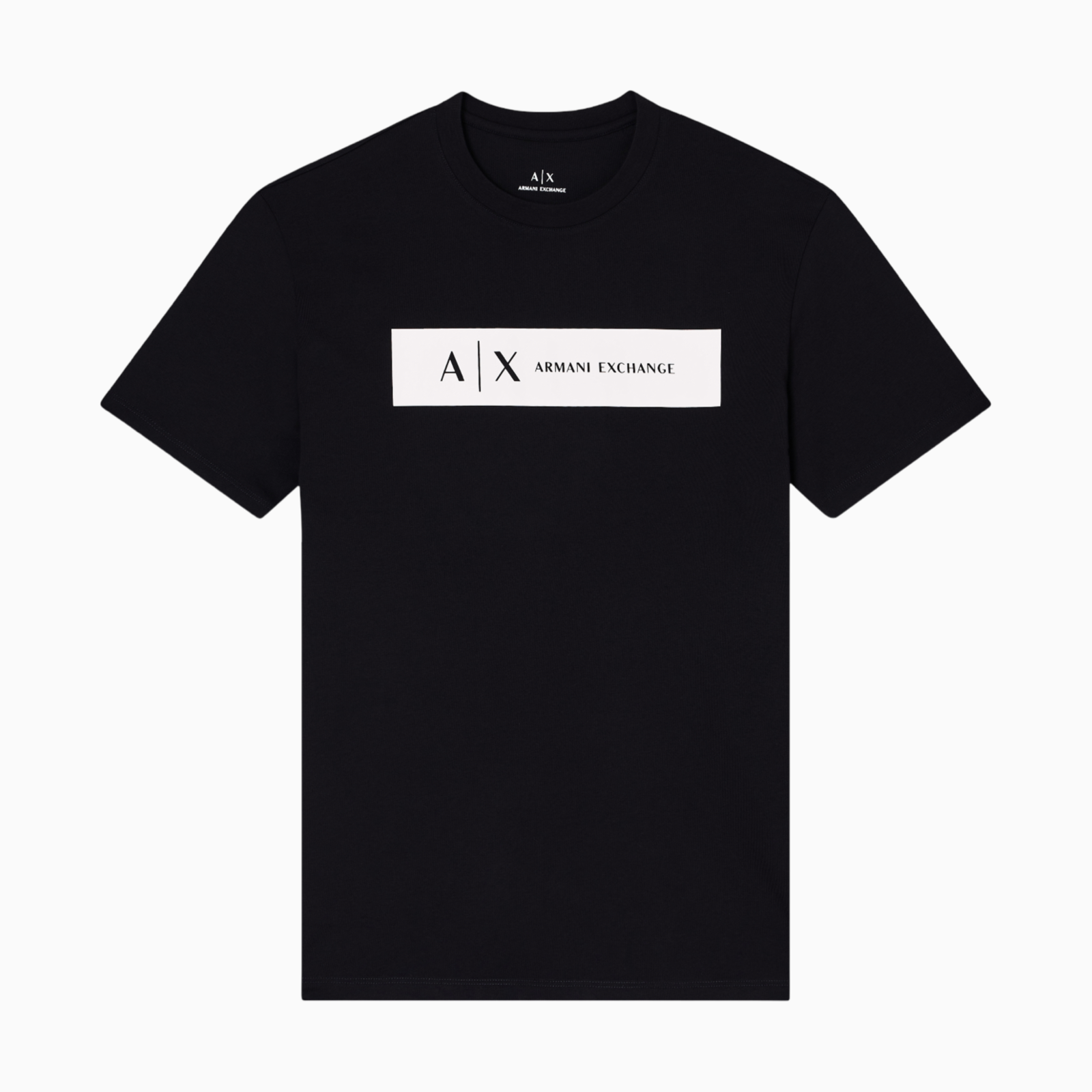 Мъжка черна тениска Armani Exchange XM001425 AF10361 Front View