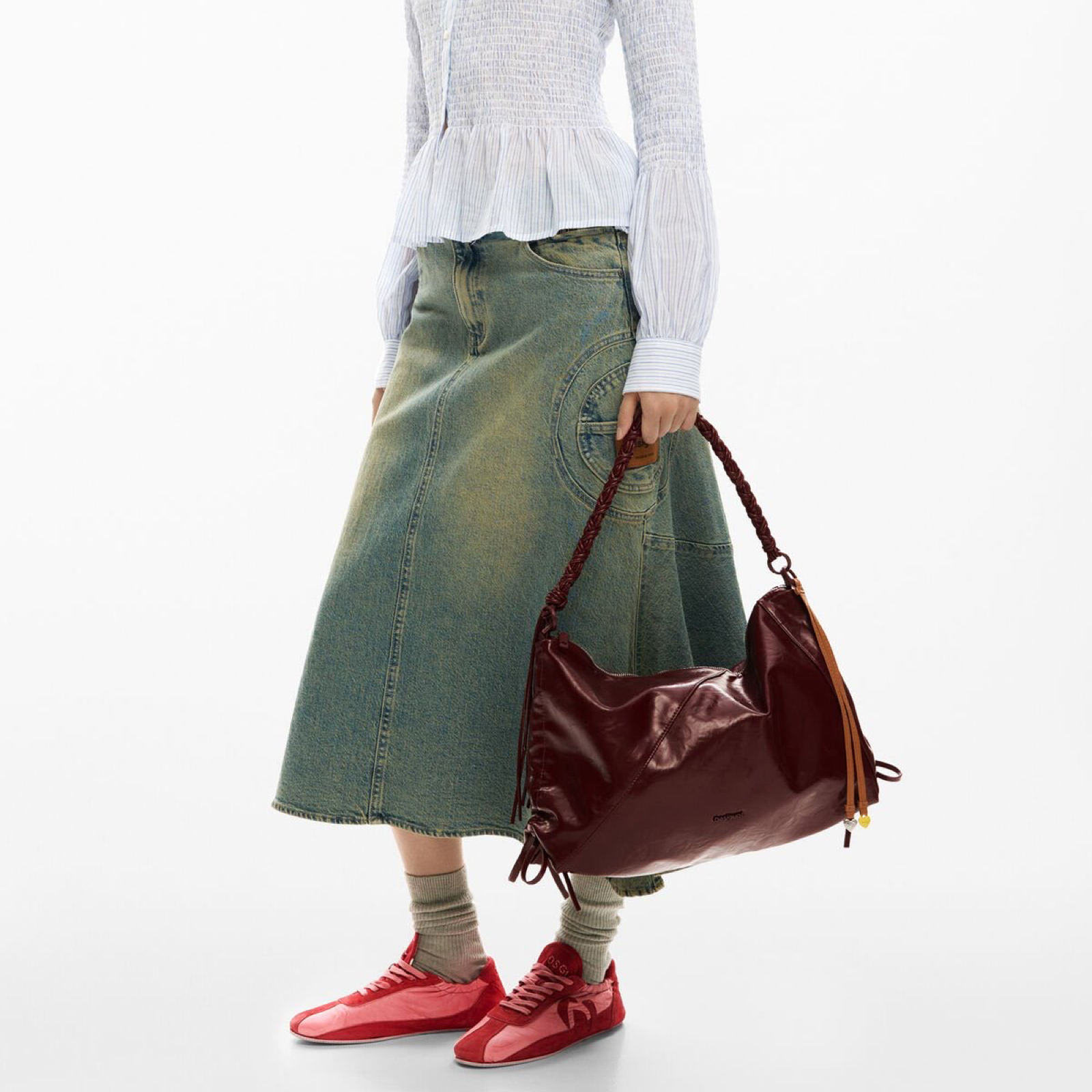 Дамска чанта Desigual Women Shoulder Bag 26SAXPBG 3032U Hand View