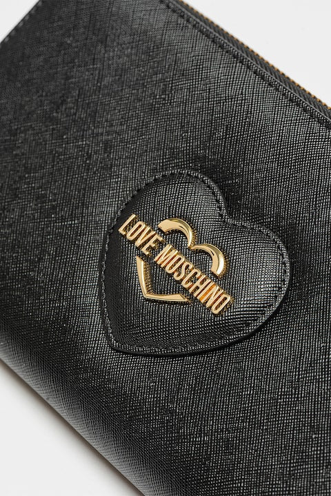 Дамско клъч портмоне Women’s clutch wallet Love Moschino JC5730PP0LKL0000 Black close-Up