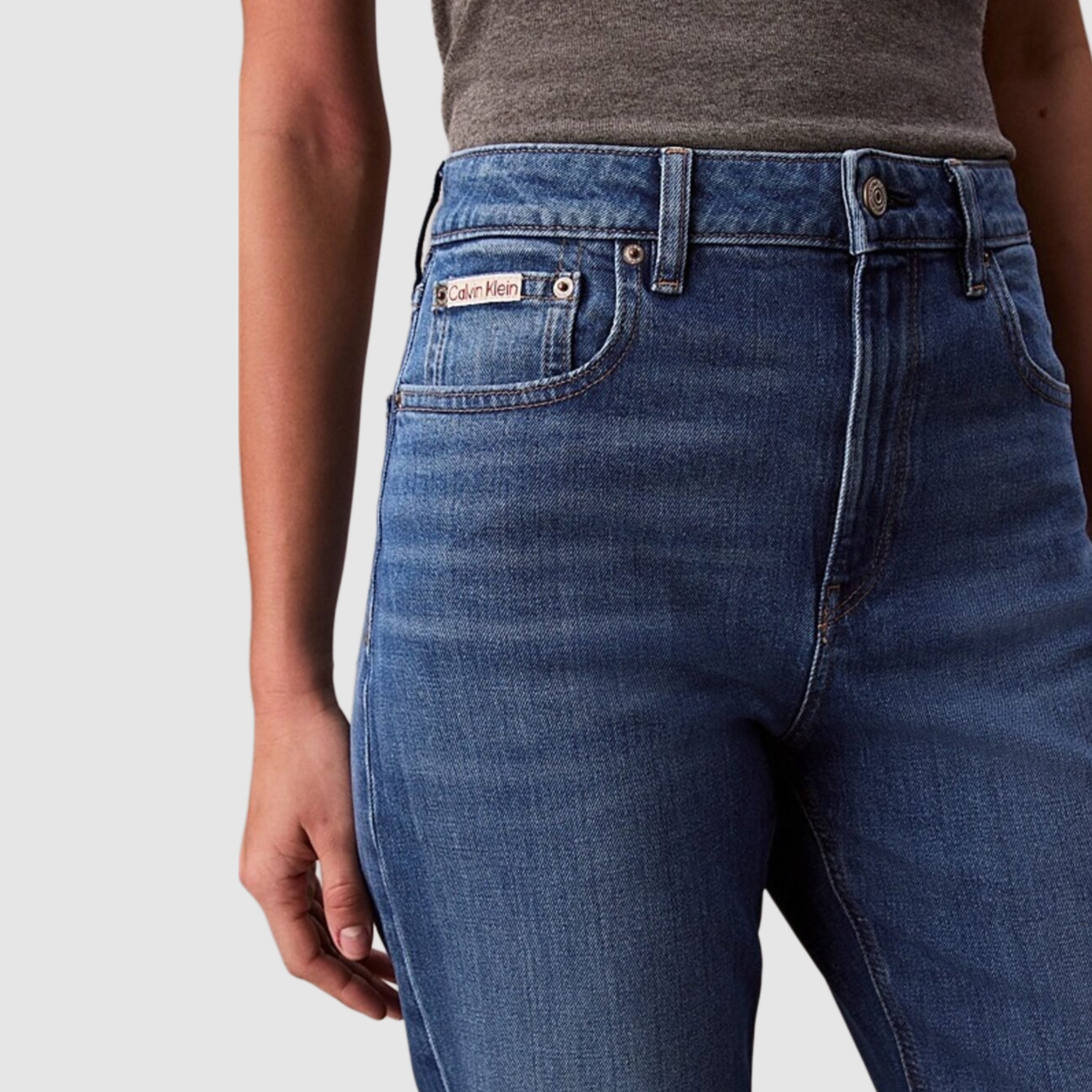 Дамски дънки Calvin Klein women’s jeans LV047B913G 421 Close-up 