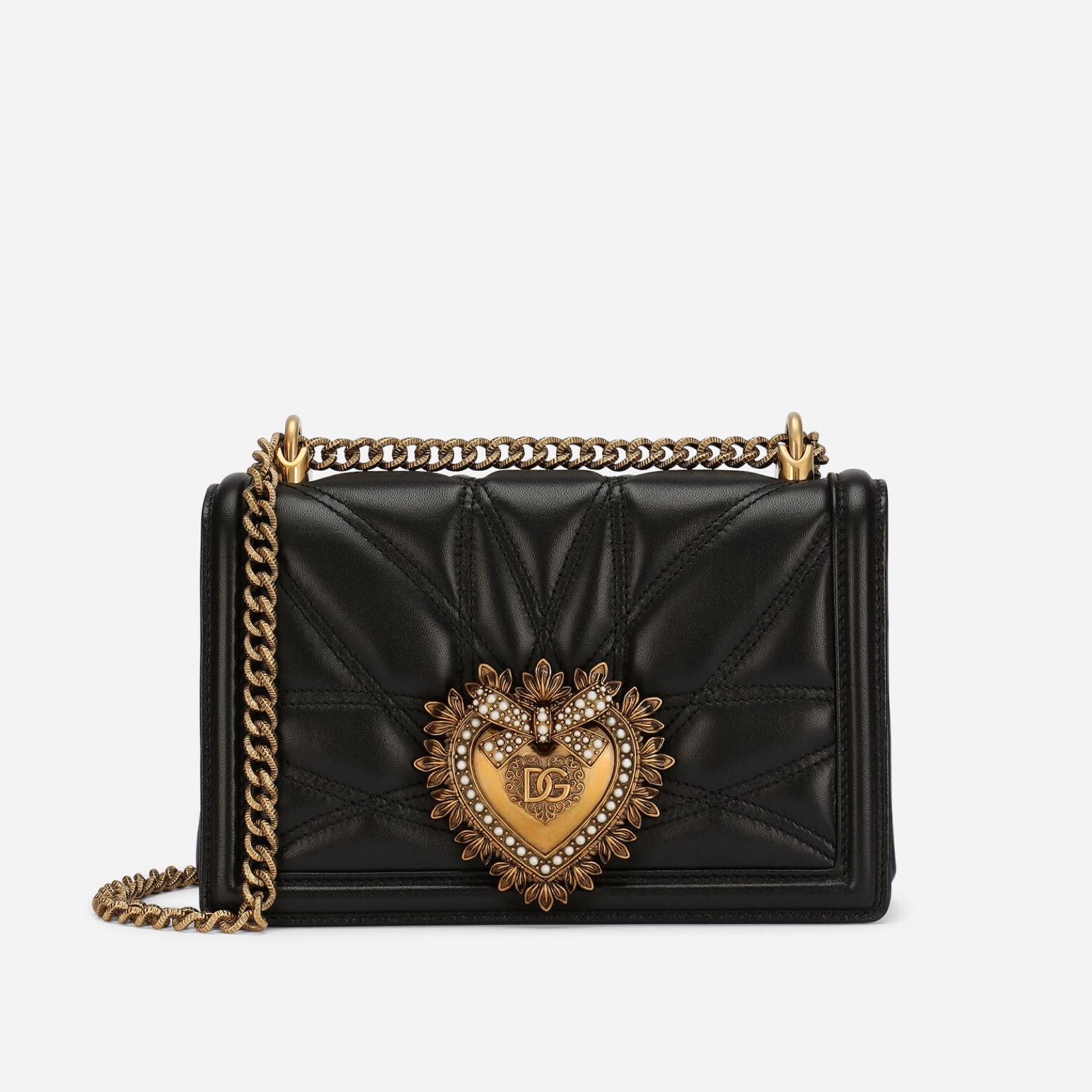 Дамска чанта Dolce & Gabbana Devotion Shoulder Bag