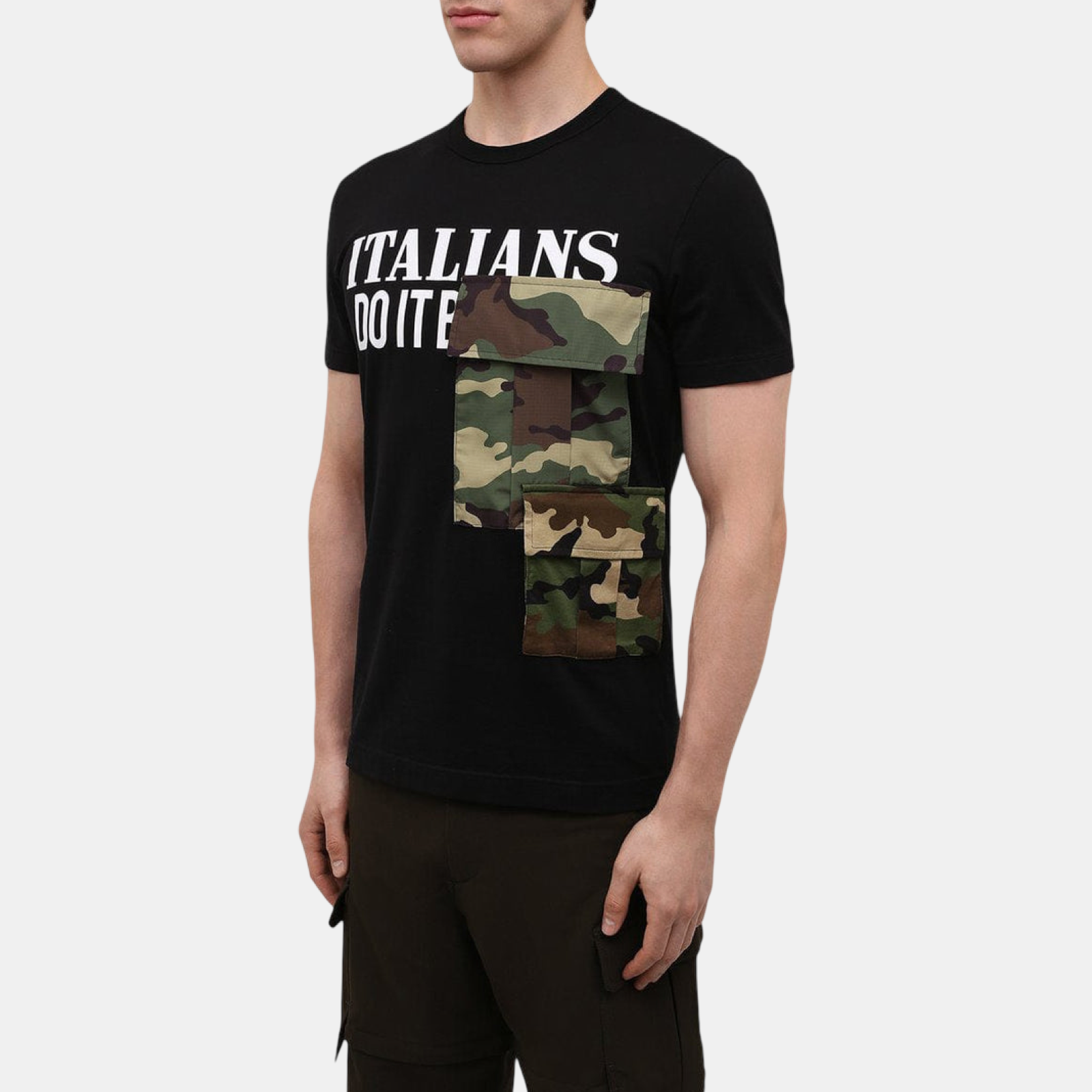 Dolce & Gabbana Camouflage Graphic T-shirt