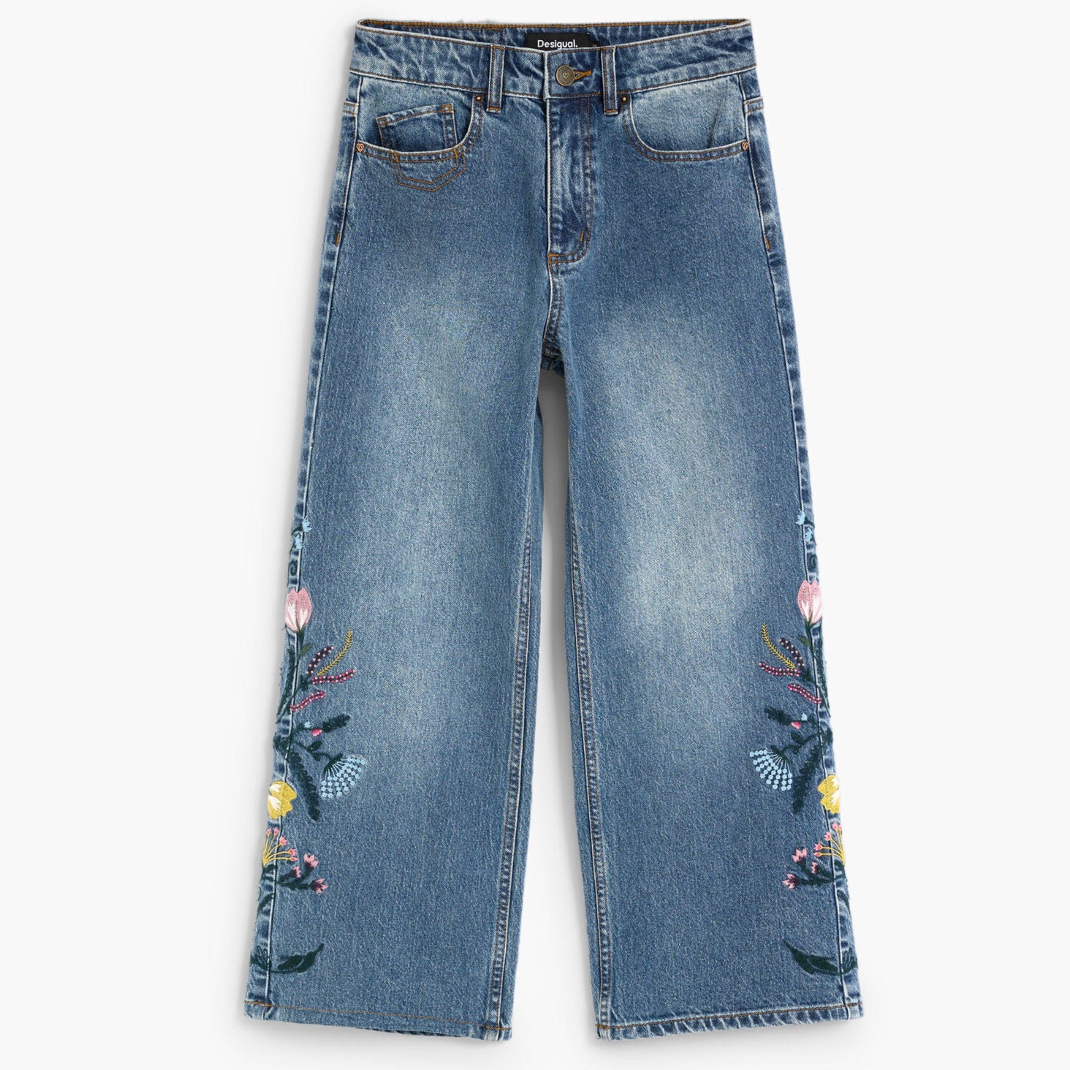 Дамски дънки Desigual women’s jeans 26WWDD16 5053 Top view 