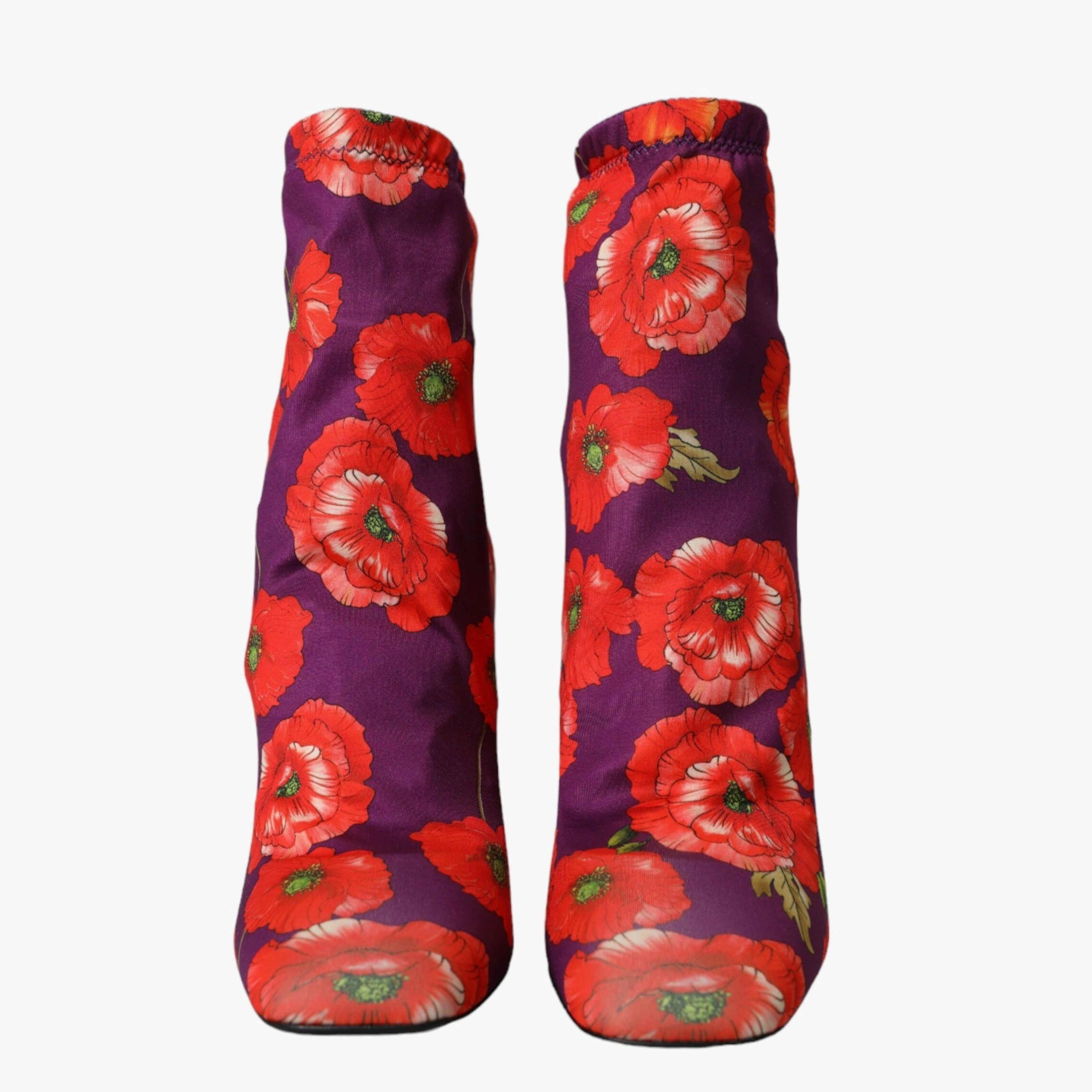 Dolce & Gabbana дамски боти с флорални мотиви