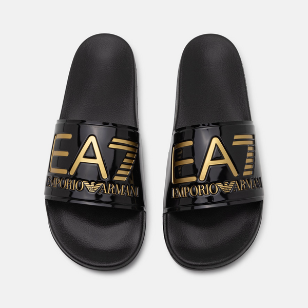 Мъжки чехли EA7 Emporio Armani Men Slippers 7X000108 AF15118 PC001 Top View