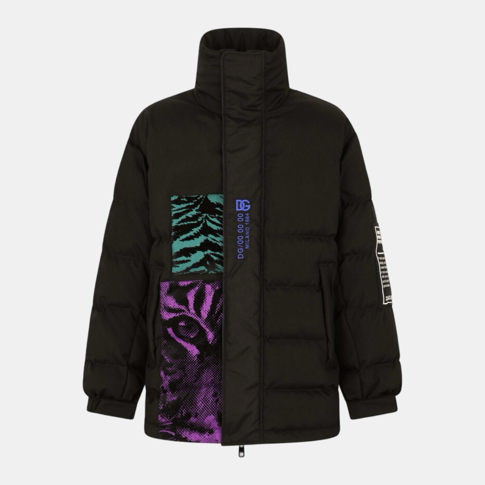 Dolce & Gabbana Puffer Men Jacket I9AD8Z G7CY8 HVIIN Front View