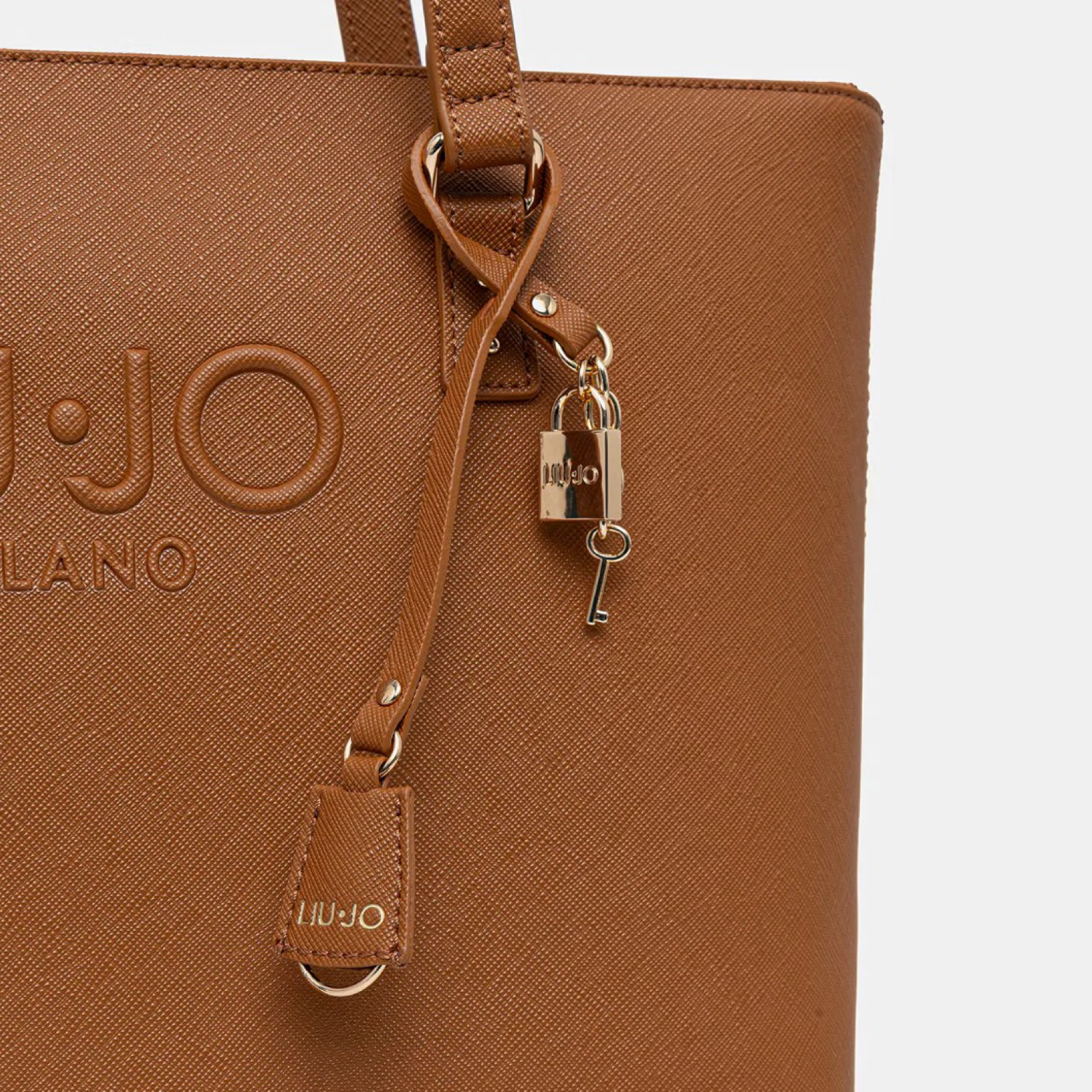 Дамска кафява шопинг чанта Liu Jo Women Shopping Bag AA6321 ES029 Close-Up