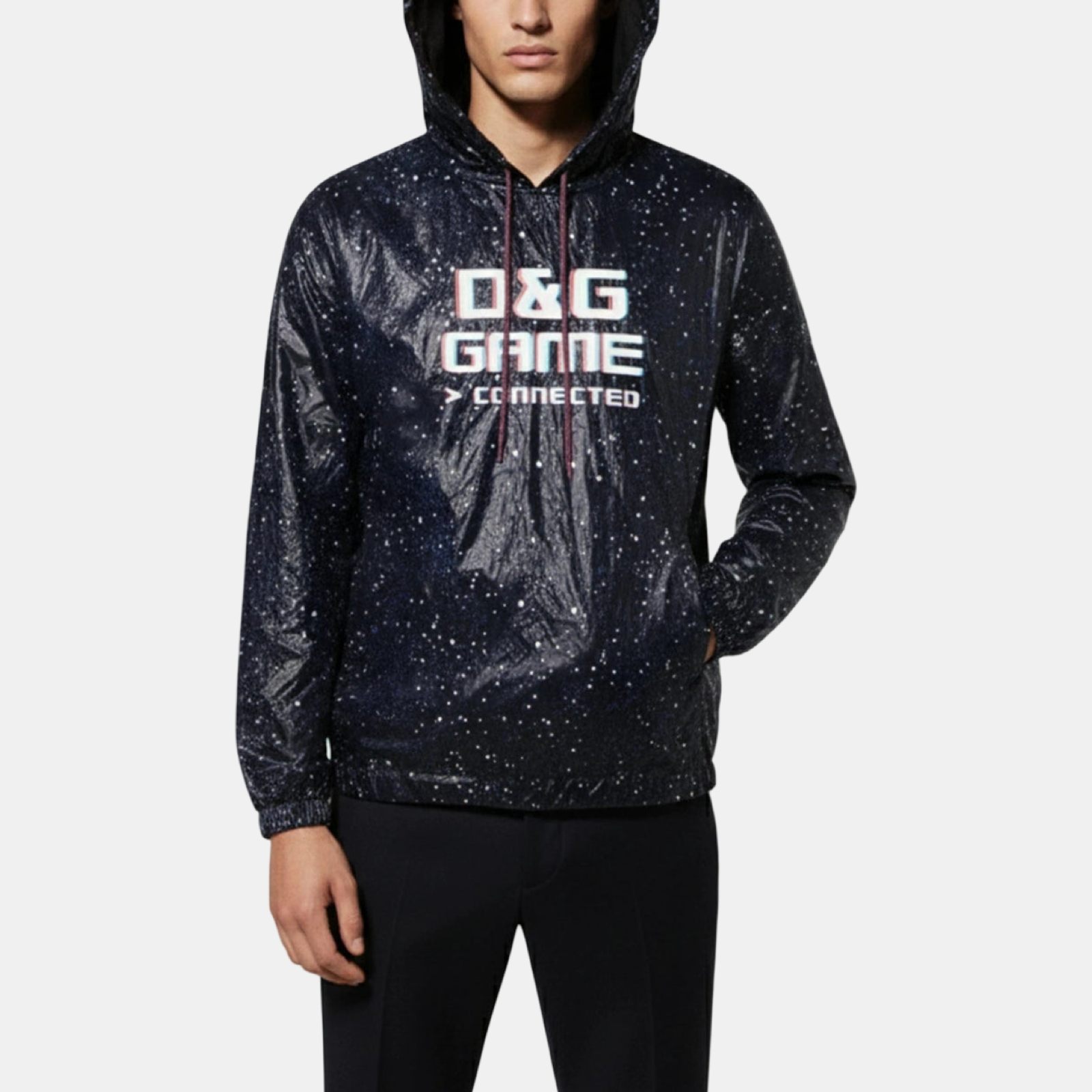 Dolce & Gabbana D&G Game Men Hoodie G9WU9T FUSR6 HH3HU Front View