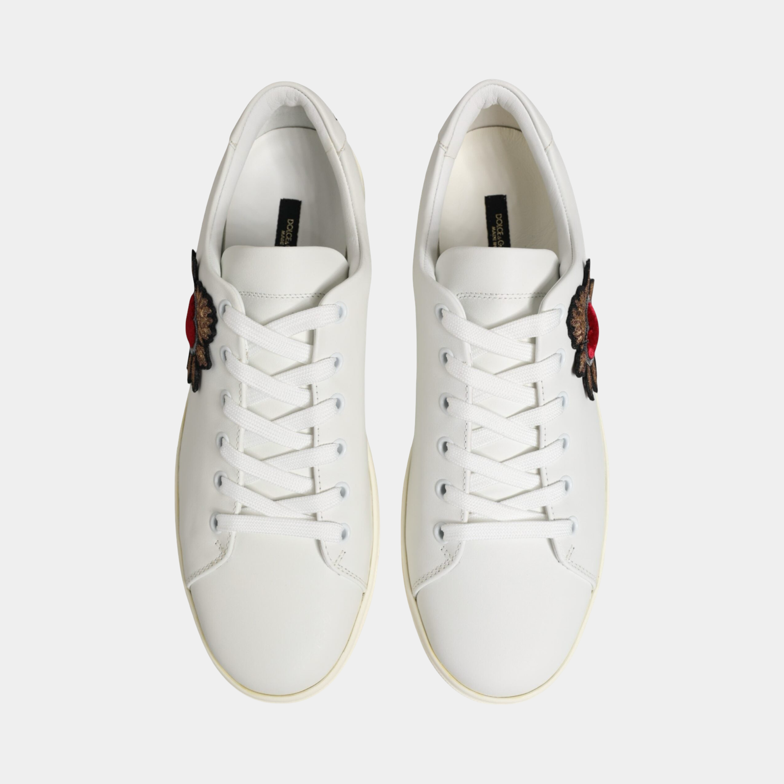 Dolce & Gabbana Sacred Heart Women Sneakers Top View