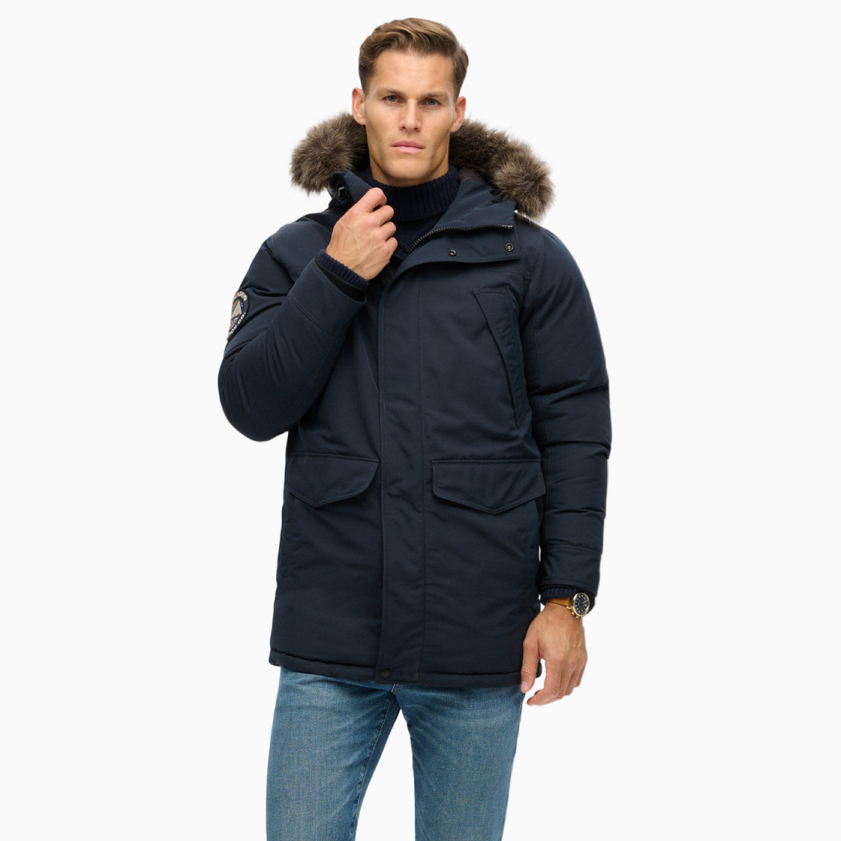Мъжко яке Superdry Men Jacket M5011929A Front View